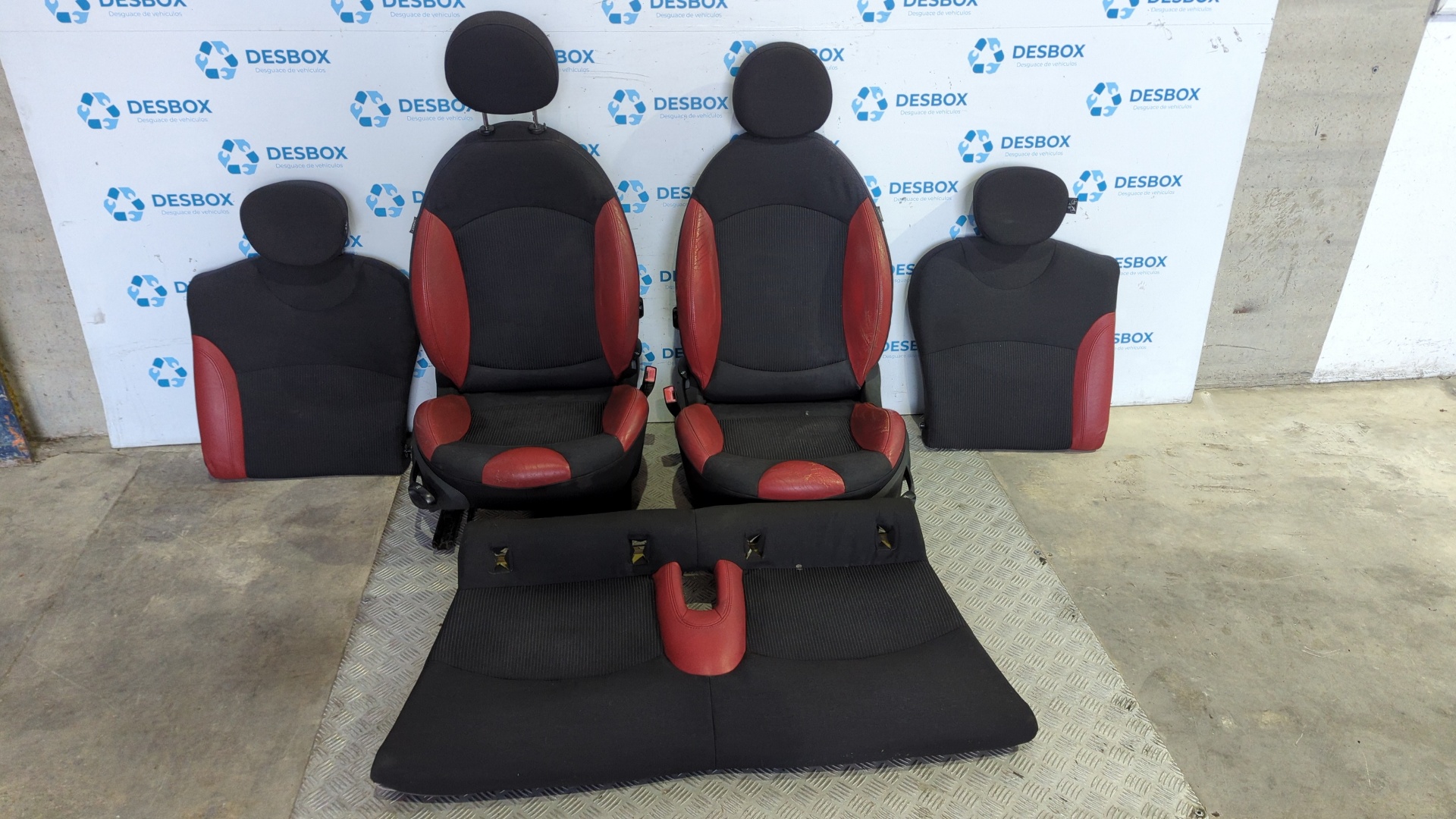JUEGO ASIENTOS COMPLETO BMW MINI (R56)