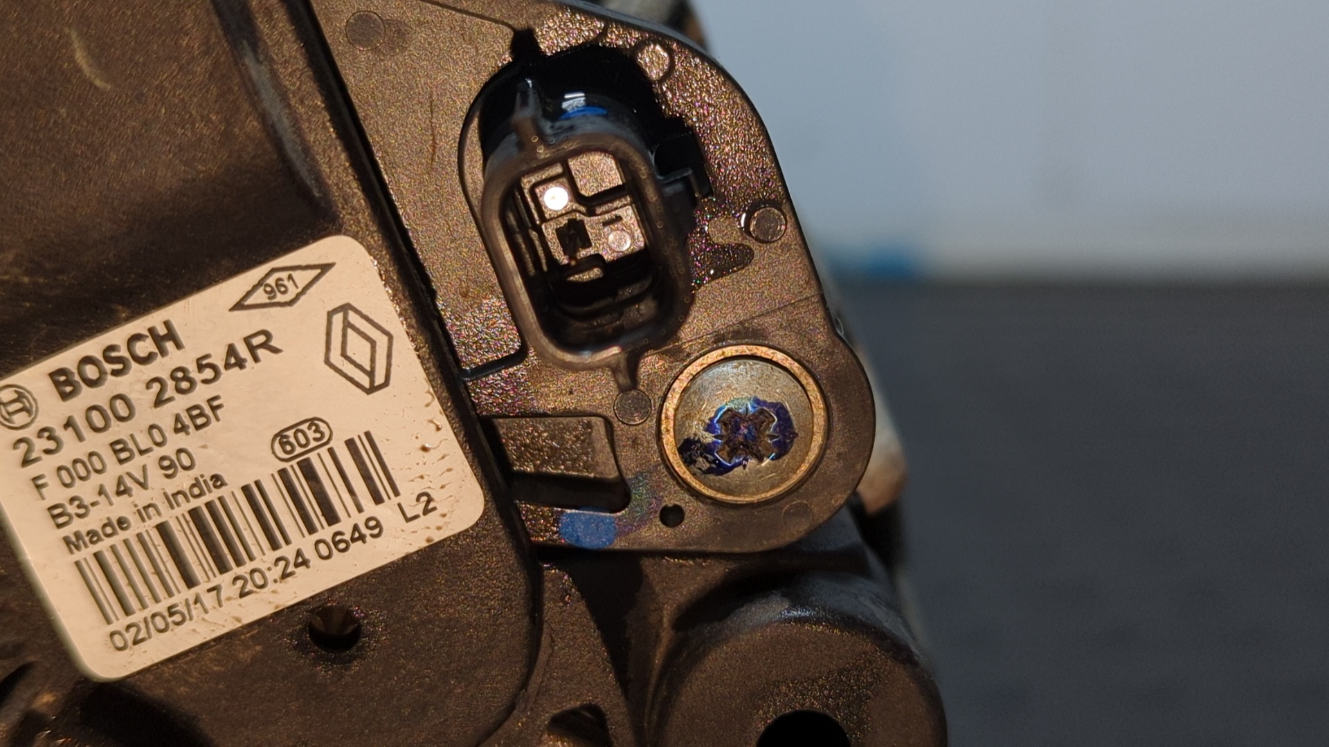 ALTERNADOR DACIA SANDERO - vista 5