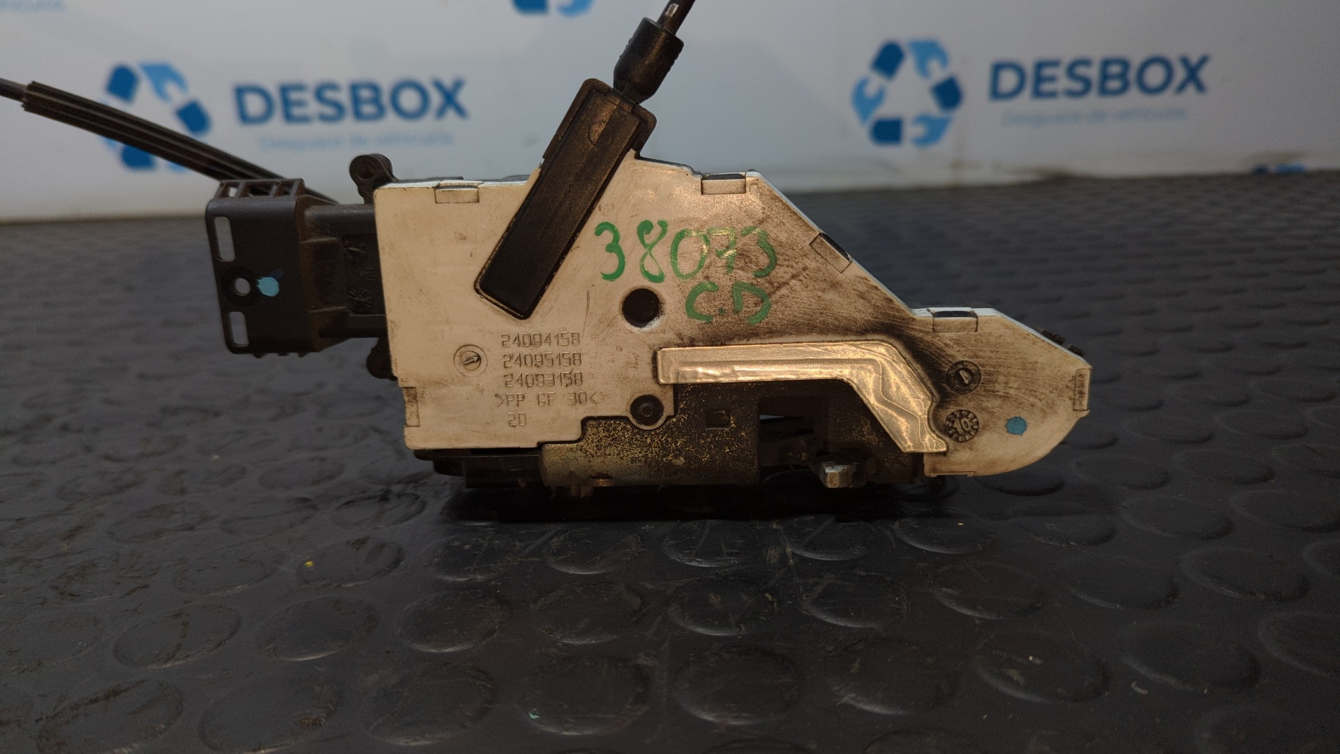 CERRADURA  CORREDERA DERECHA  CITROEN JUMPY - vista 3