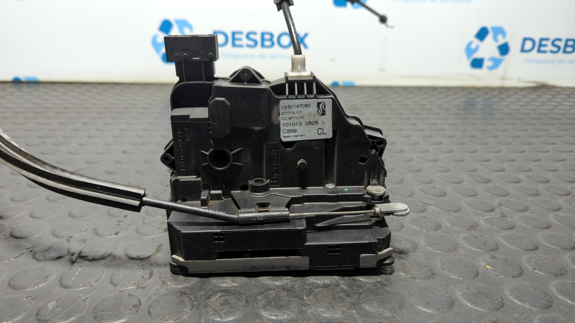 CERRADURA PUERTA DELANTERA DERECHA PEUGEOT BOXER CAJA CERR. TECHO ELEVADO (BAT.3450)(335)(2007 =>)