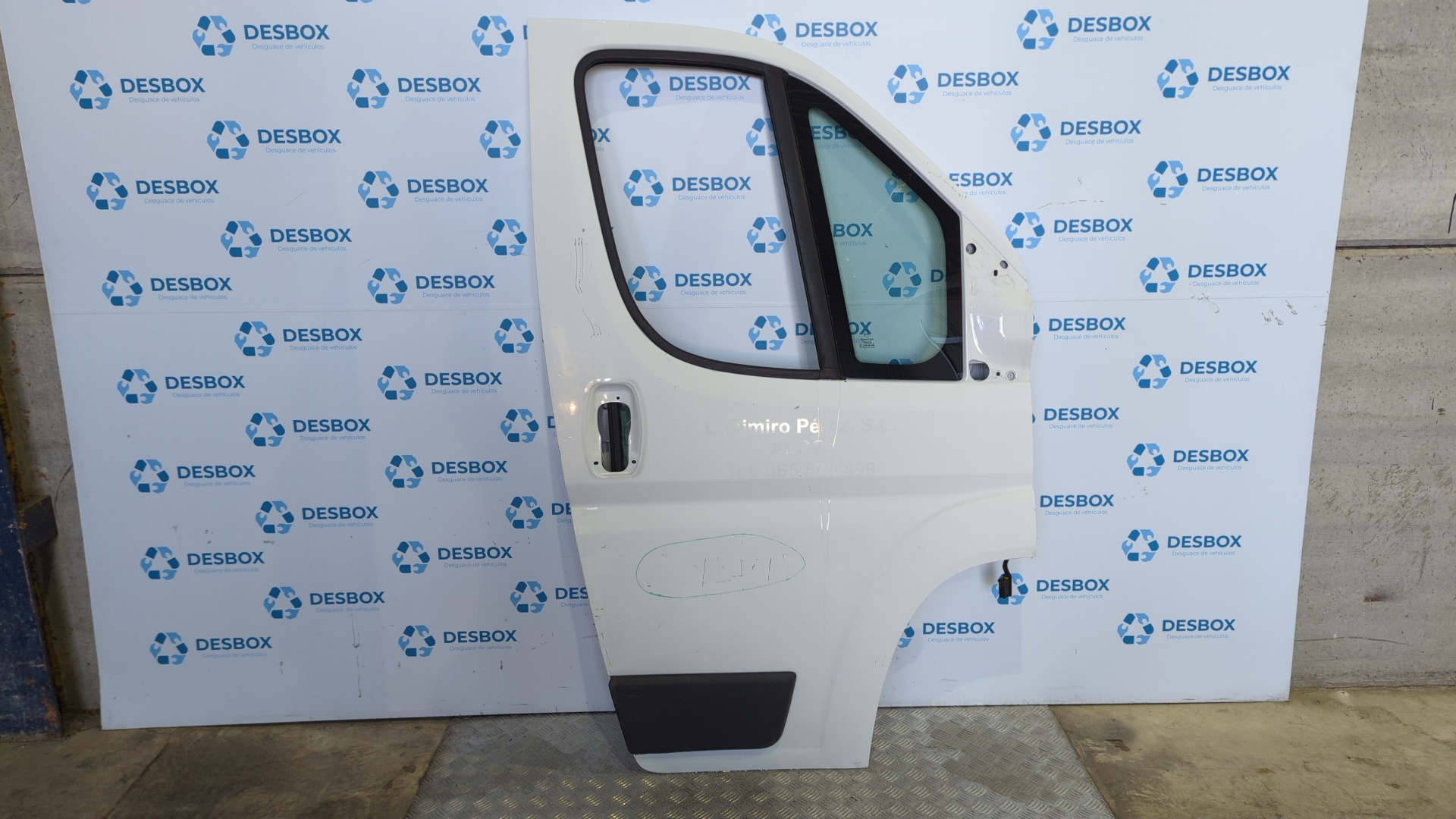 PUERTA DELANTERA DERECHA PEUGEOT BOXER CAJA CERR. TECHO ELEVADO (BAT.3450)(335)(2007 =>)
