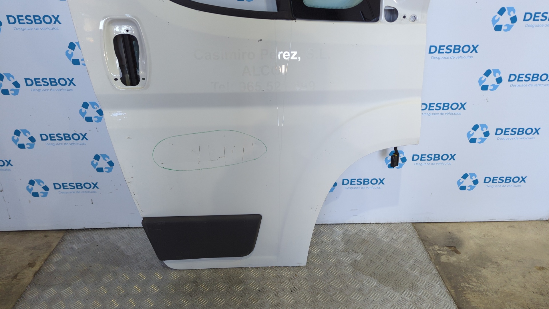PUERTA DELANTERA DERECHA PEUGEOT BOXER CAJA CERR. TECHO ELEVADO (BAT.3450)(335)(2007 =>) - vista 3