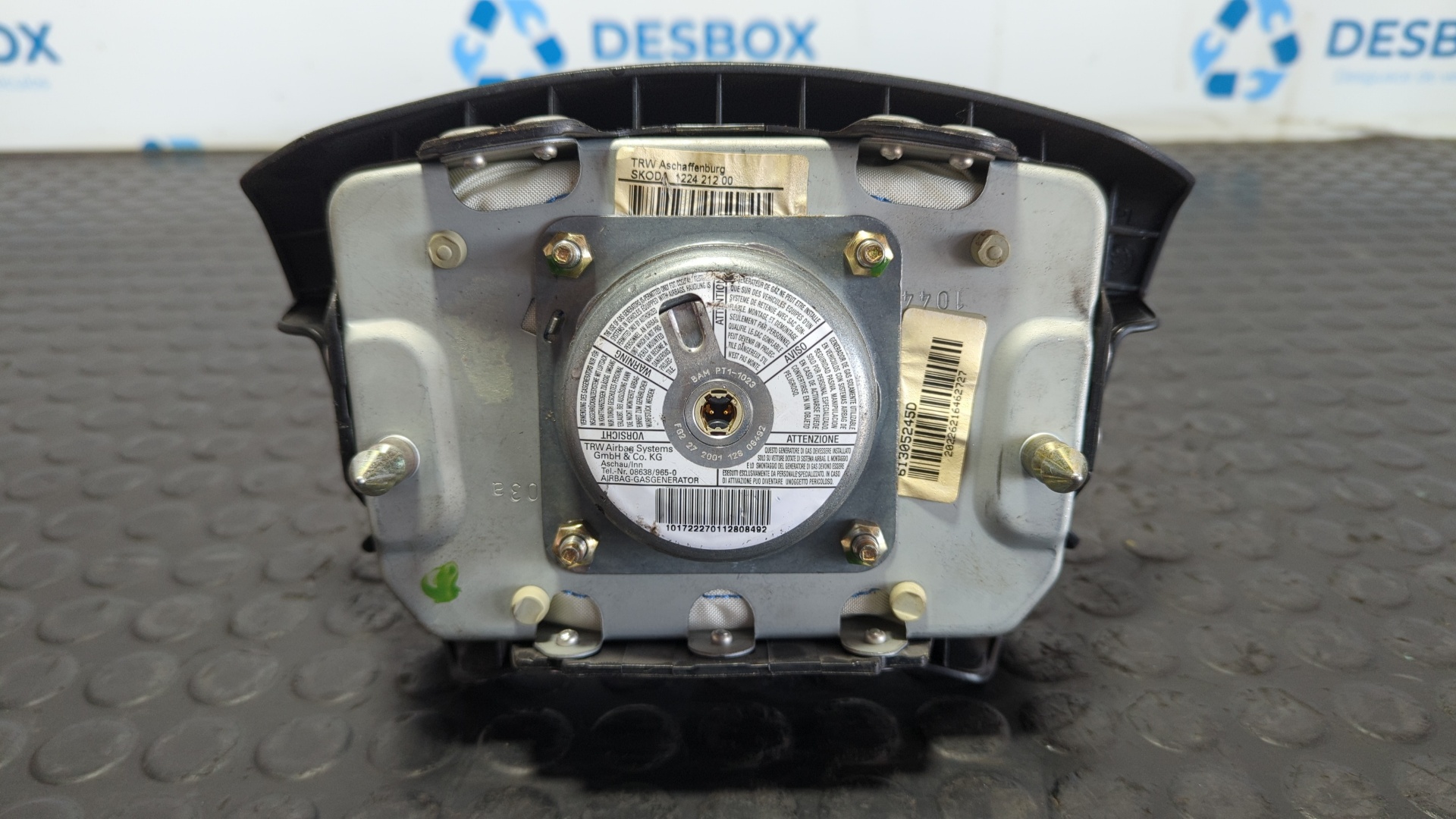 AIRBAG DELANTERO IZQUIERDO SKODA FABIA (6Y2/6Y3) - vista 3