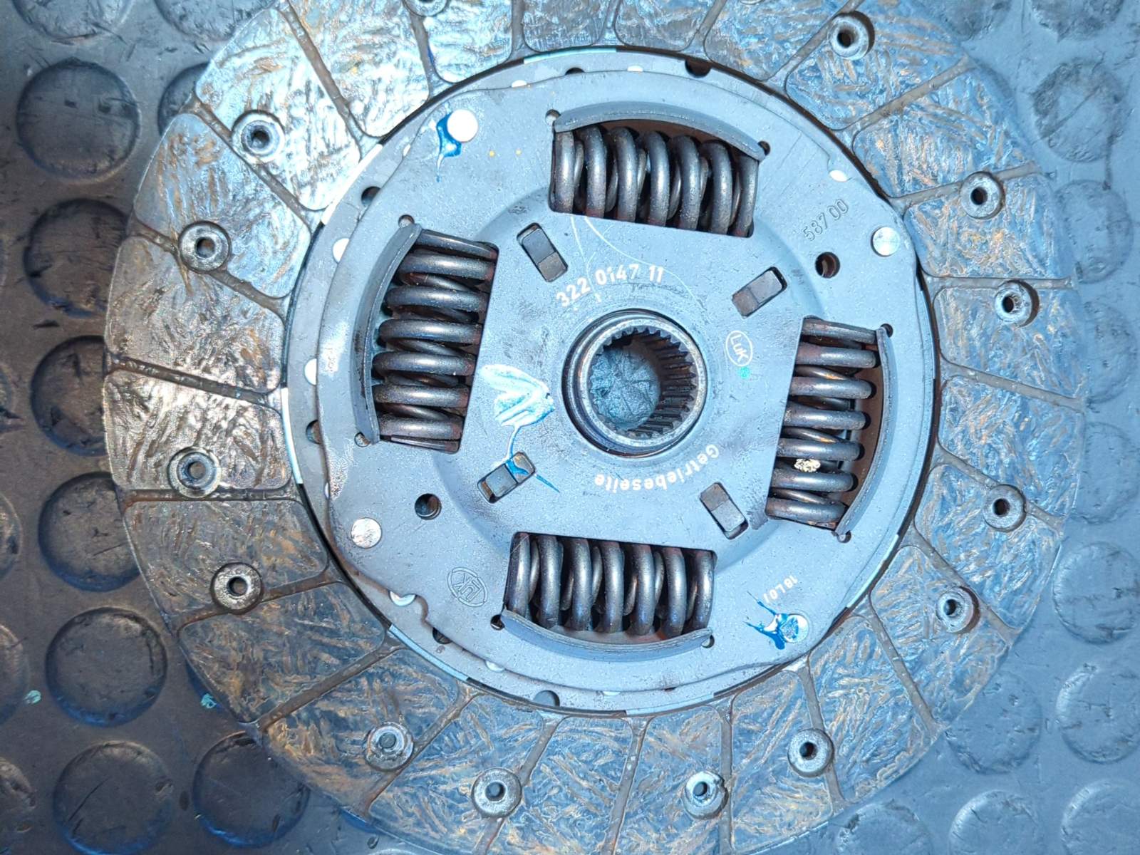 KIT EMBRAGUE VOLKSWAGEN T4 TRANSPORTER/FURGONETA (MOD. 1991) - vista 2