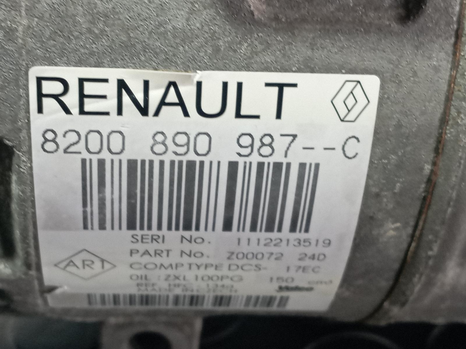 COMPRESOR AIRE ACONDICIONADO RENAULT LAGUNA GRANDTOUR III - vista 6