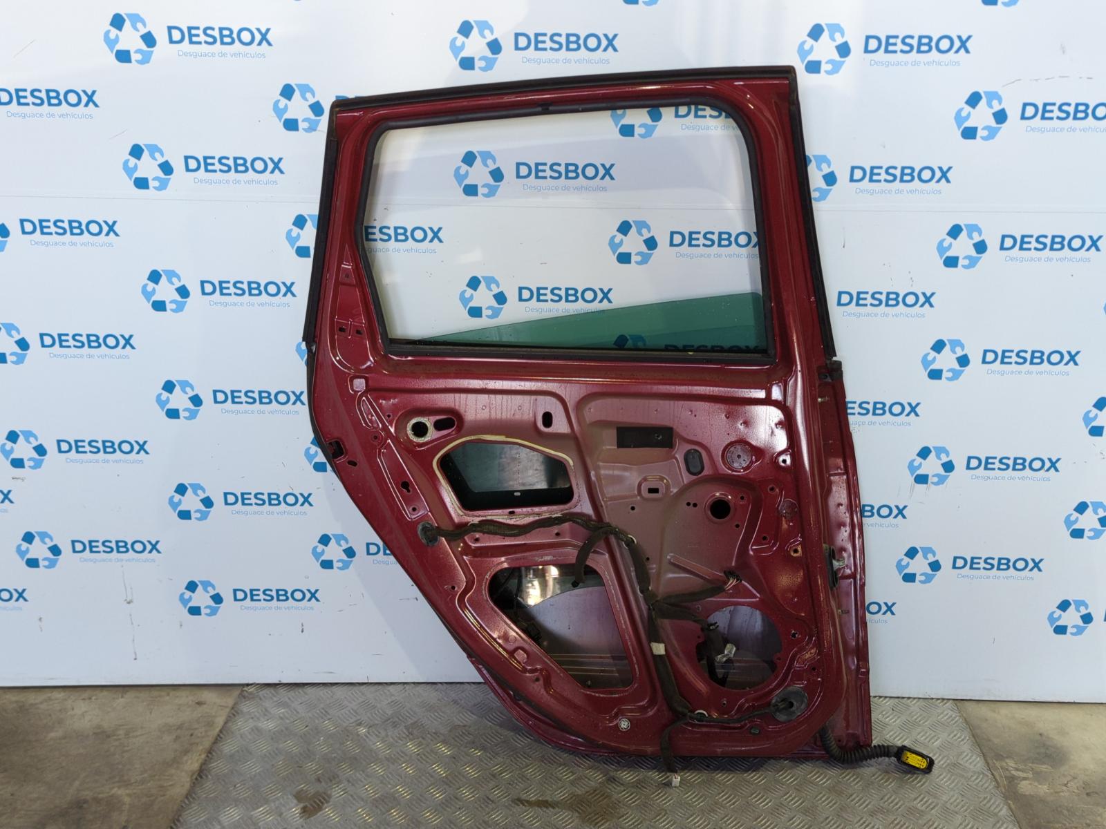 Recambio de PUERTA TRASERA IZQUIERDA para RENAULT SCENIC III K9KN8 - ROJO 4