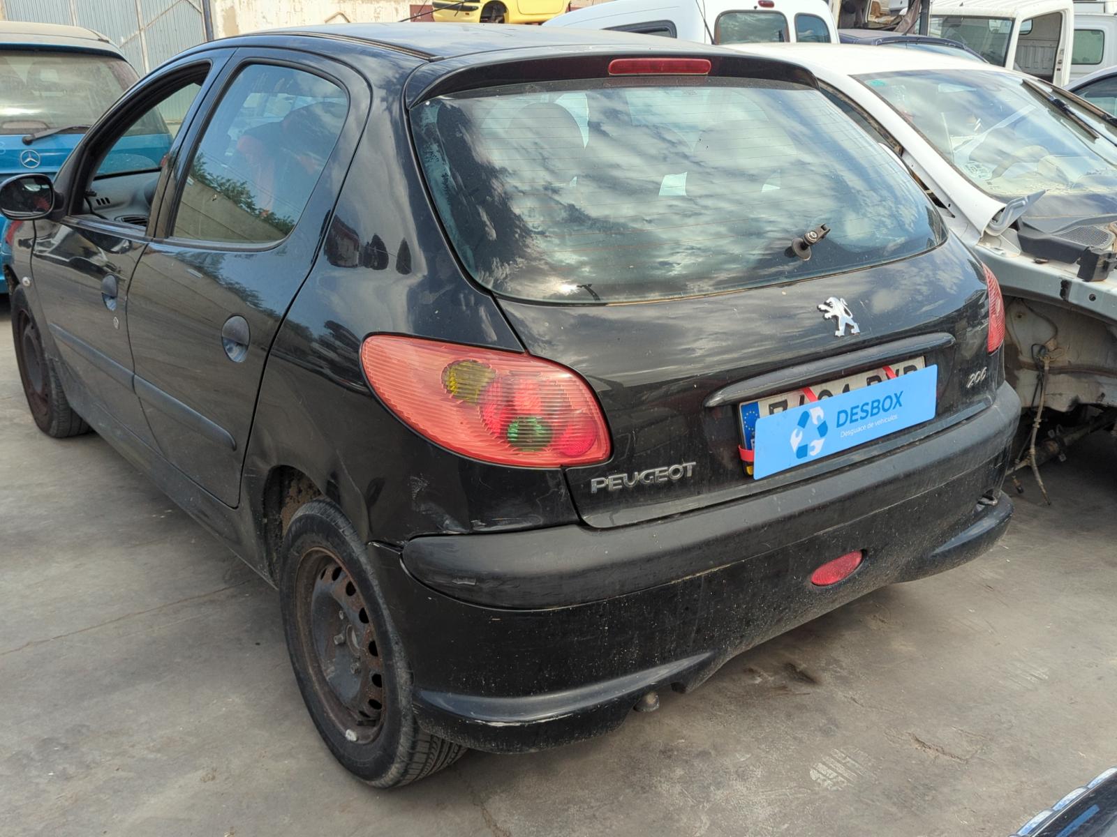 CERRADURA PUERTA TRASERA IZQUIERDA PEUGEOT 206 BERLINA - recambio desguace - vista 7