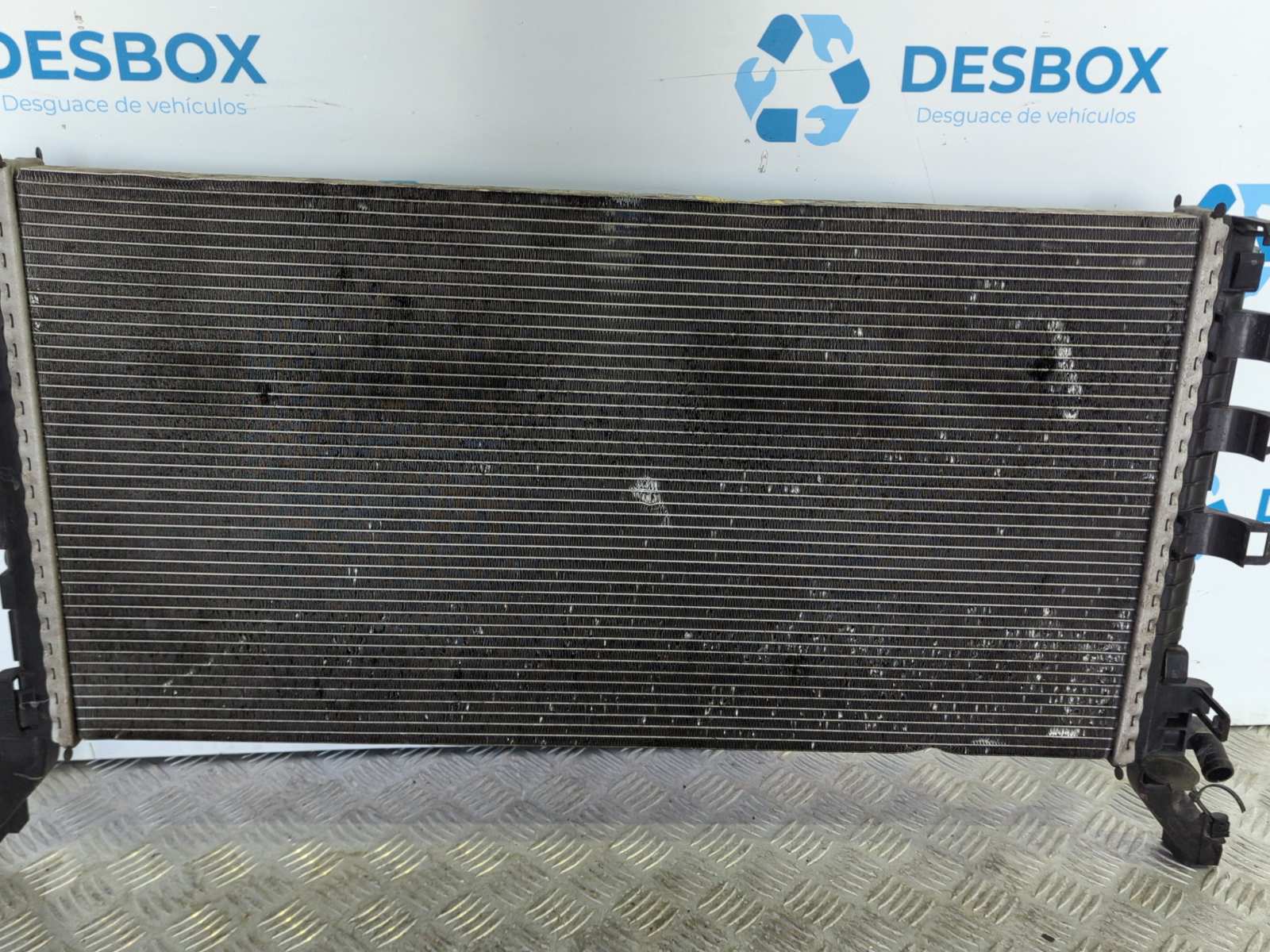 Recambio de RADIADOR AGUA para RENAULT LAGUNA GRANDTOUR III M9RB8 referencia OEM IAM 214004321R - GRIS 2