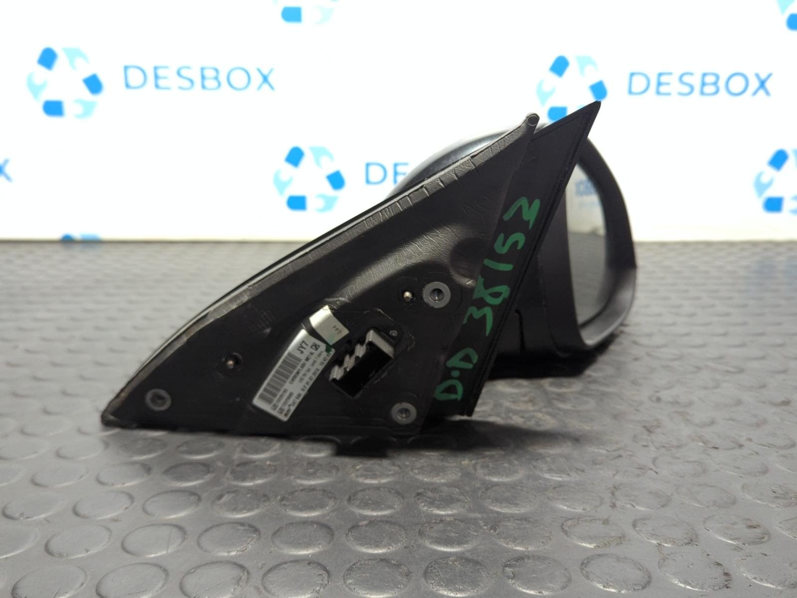 Recambio de RETROVISOR DERECHO para OPEL INSIGNIA BERLINA A20DTH referencia OEM IAM 13320193 - NEGRO 2