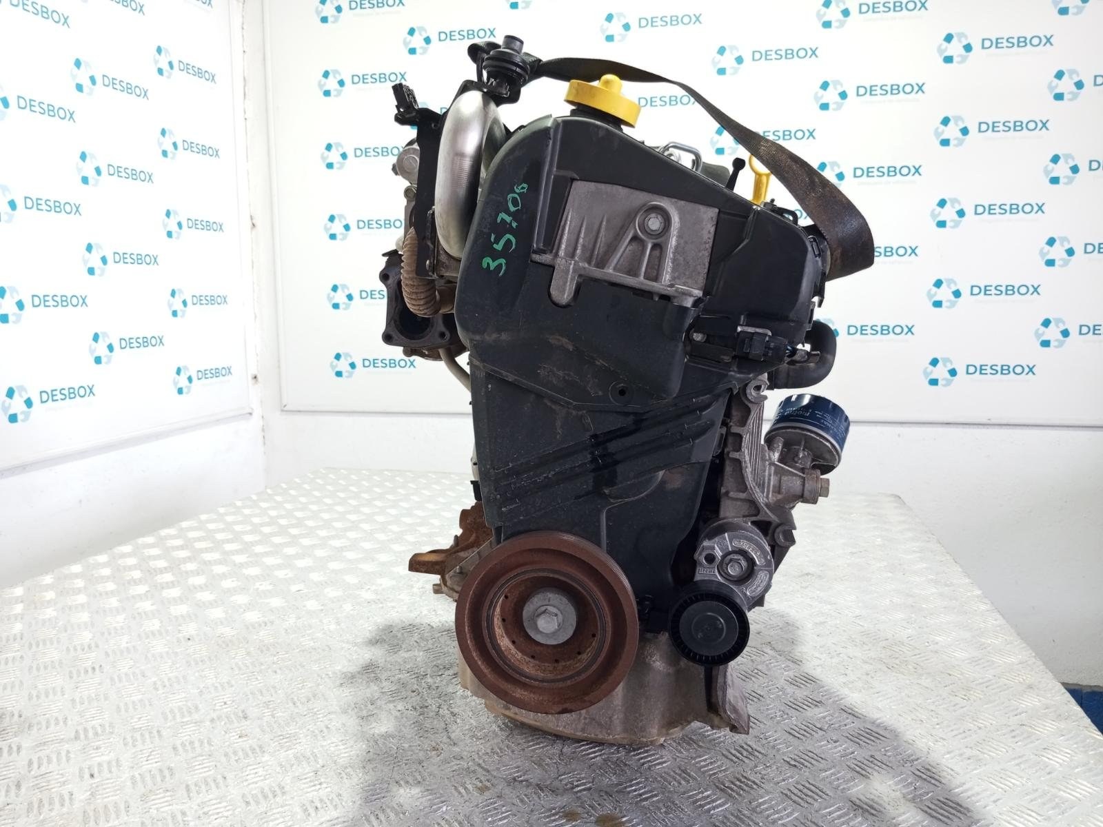 Recambio de MOTOR para NISSAN NOTE (E11E) K9K276 referencia OEM IAM K9KF276  - NEGRO 2