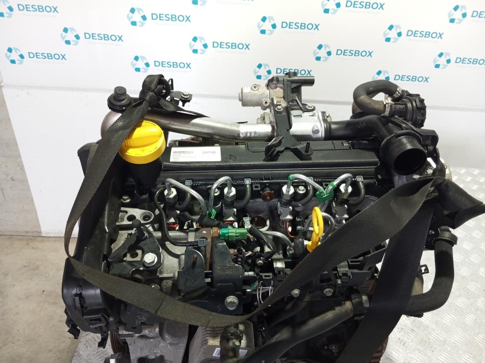 Recambio de MOTOR para NISSAN NOTE (E11E) K9K276 referencia OEM IAM K9KF276  - NEGRO 4