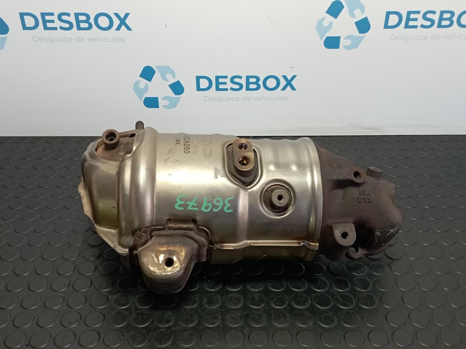 Recambio de CATALIZADOR para HYUNDAI IX20 D4FC referencia OEM IAM C02A050 - BLANCO
