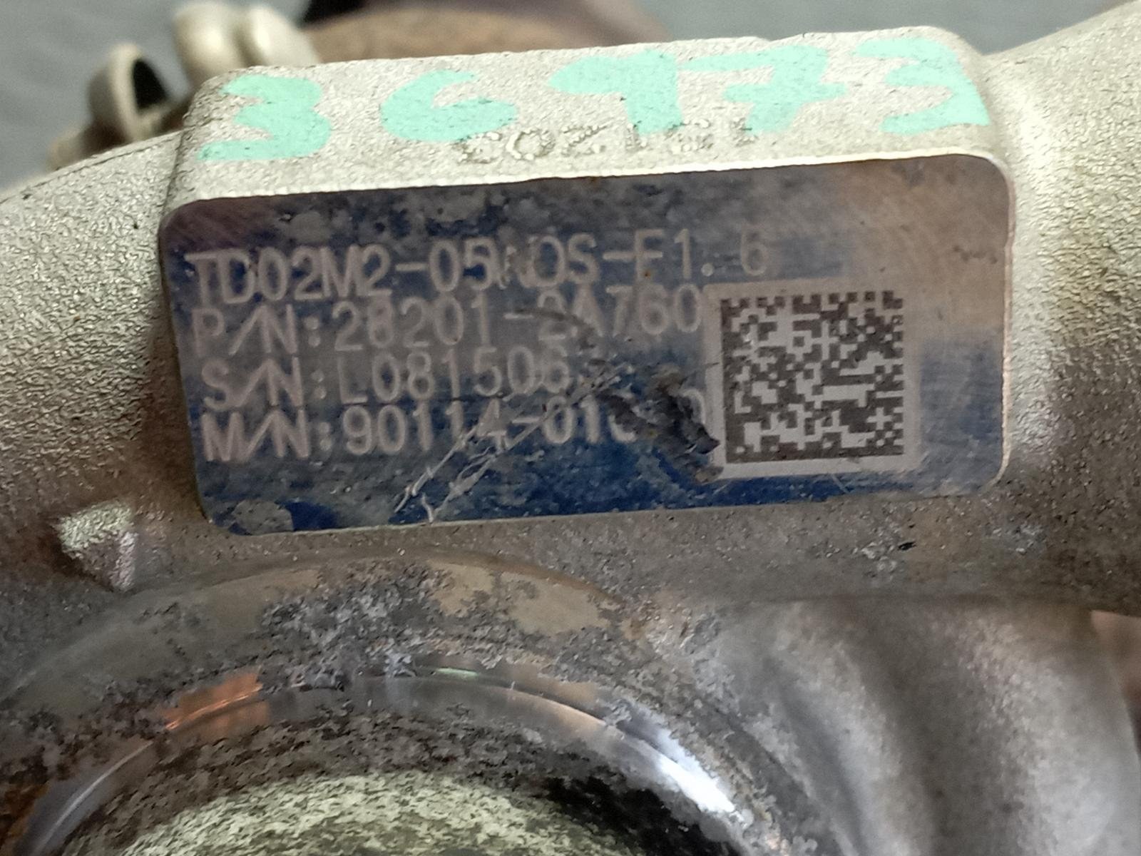 Recambio de TURBOCOMPRESOR para HYUNDAI IX20 D4FC referencia OEM IAM 82201A2760 - BLANCO 5