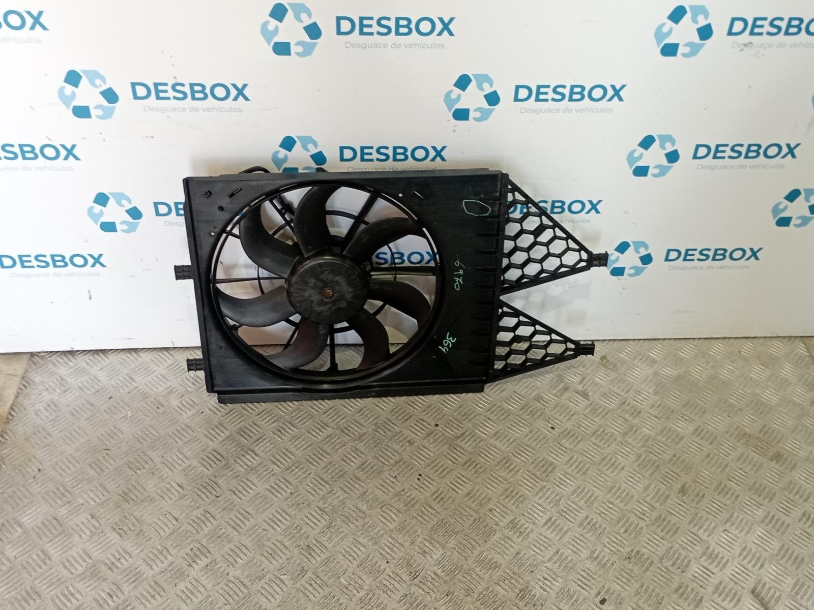 ELECTROVENTILADOR SEAT IBIZA (6J5) - recambio desguace - vista 2