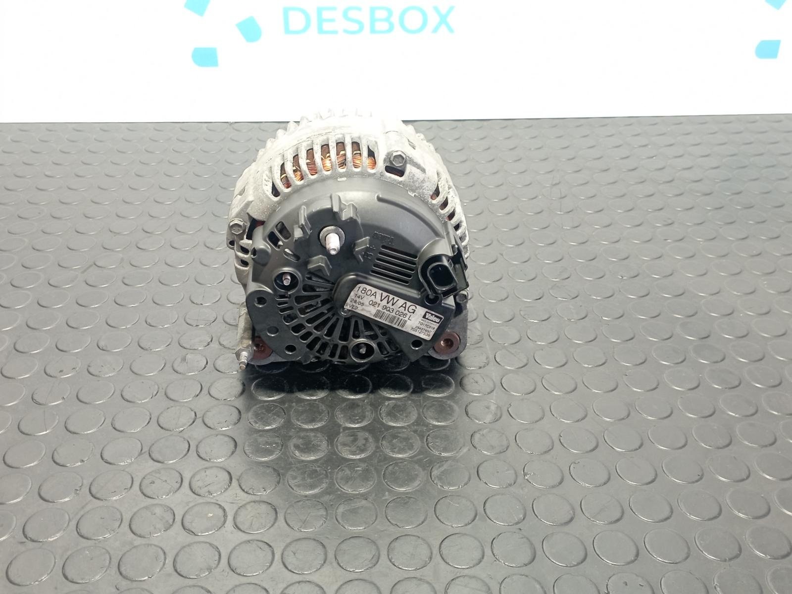 Recambio de ALTERNADOR para VOLKSWAGEN PASSAT BERLINA (3C2) BKP referencia OEM IAM 021903026L - GRIS 2