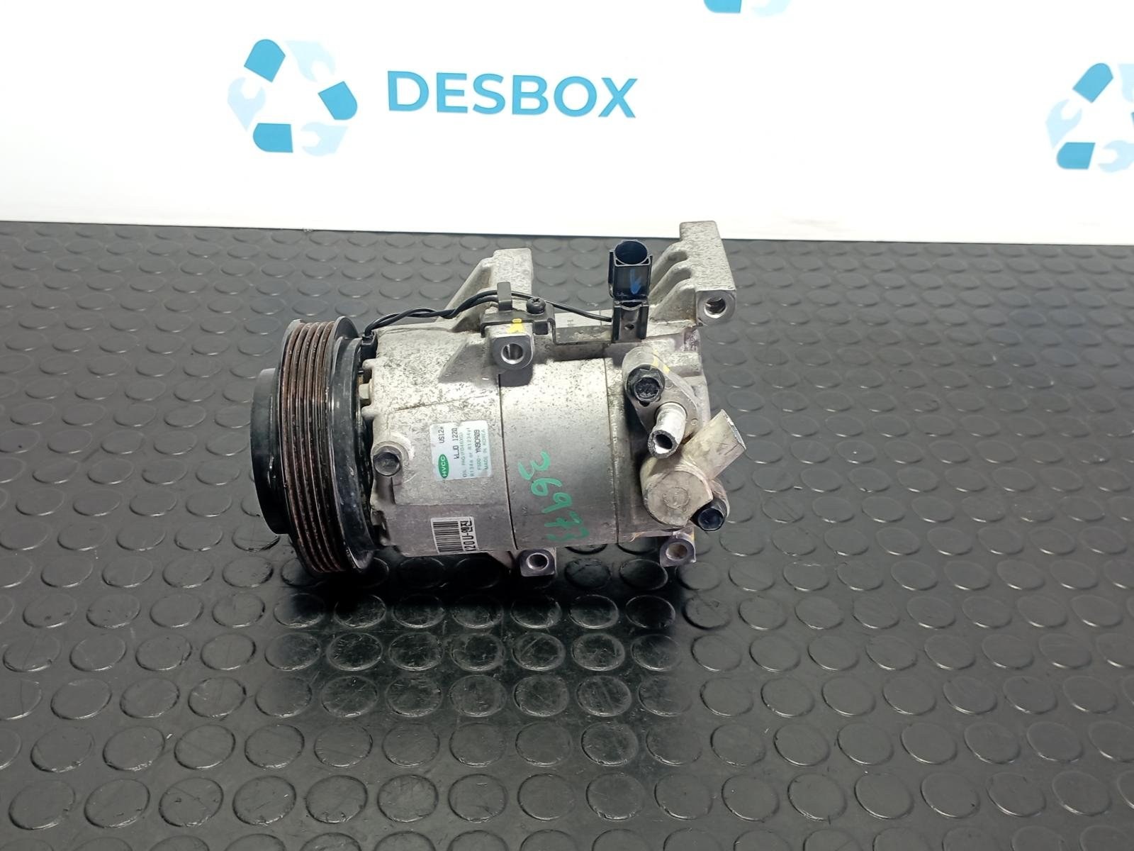 Recambio de COMPRESOR AIRE ACONDICIONADO para HYUNDAI IX20 D4FC referencia OEM IAM F500YN9CA09 - BLANCO 2
