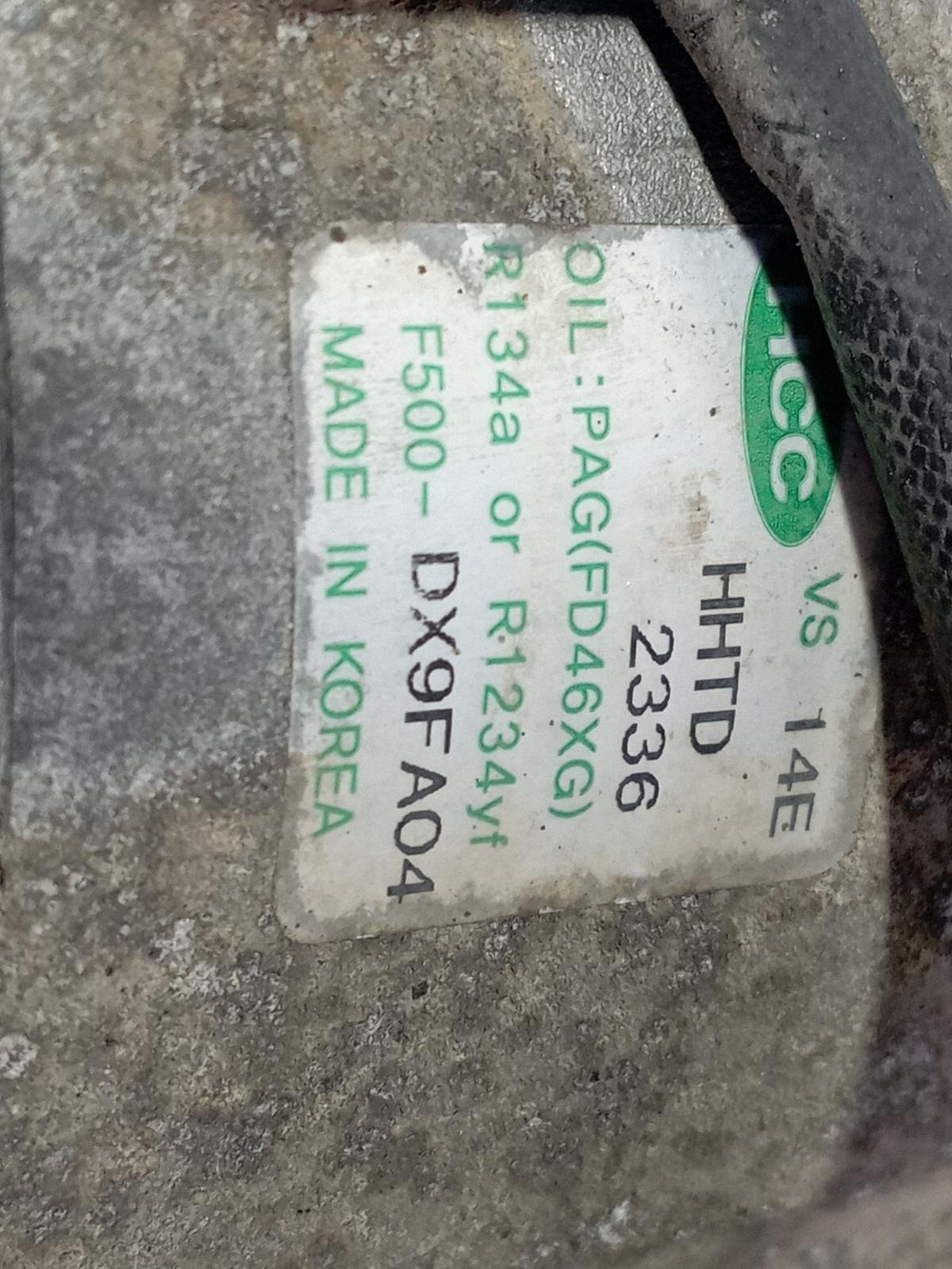 COMPRESOR AIRE ACONDICIONADO HYUNDAI IX35 - recambio desguace - vista 5