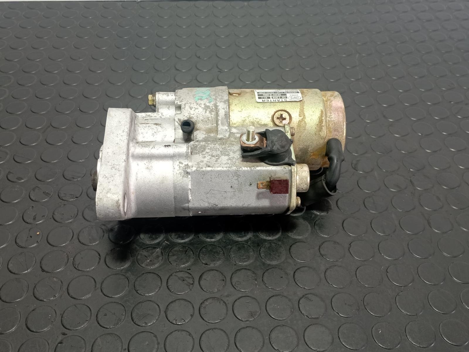 Recambio de MOTOR ARRANQUE para KIA CARNIVAL J3 referencia OEM IAM 031114140 - GRIS 3