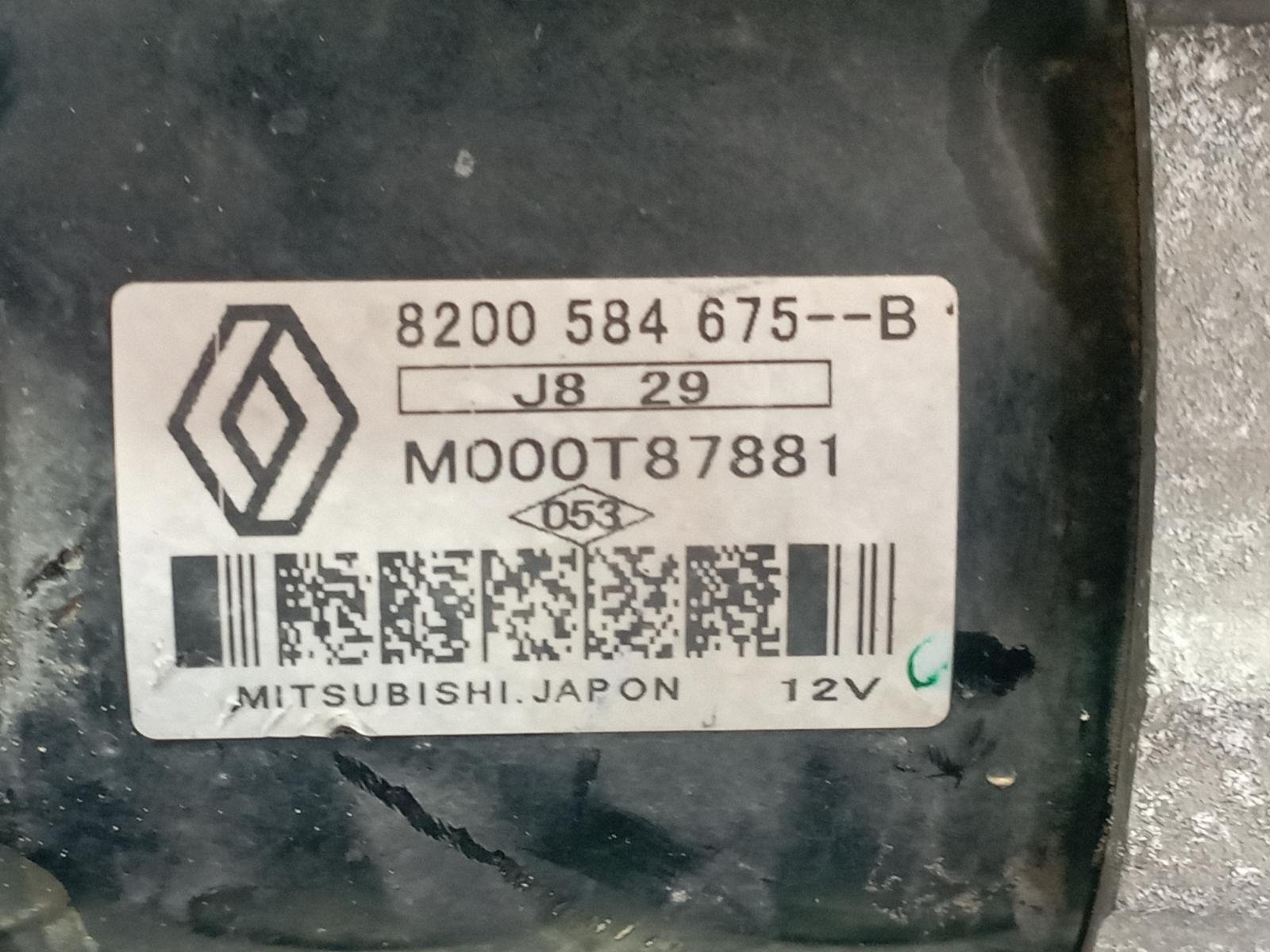 Recambio de MOTOR ARRANQUE para NISSAN NOTE (E11E) K9K276 referencia OEM IAM  8200584675B - NEGRO 4