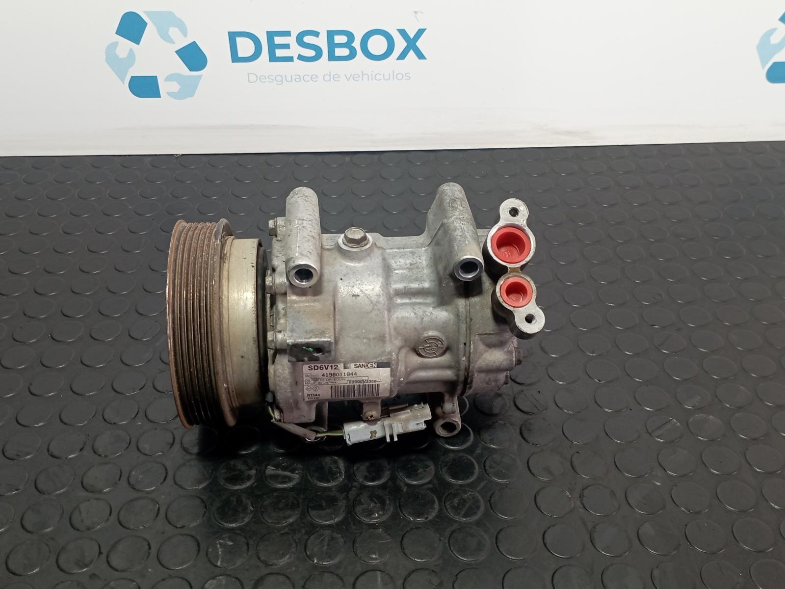 Recambio de COMPRESOR AIRE ACONDICIONADO para NISSAN NOTE (E11E) K9K276 referencia OEM IAM  8200953359 - NEGRO 2
