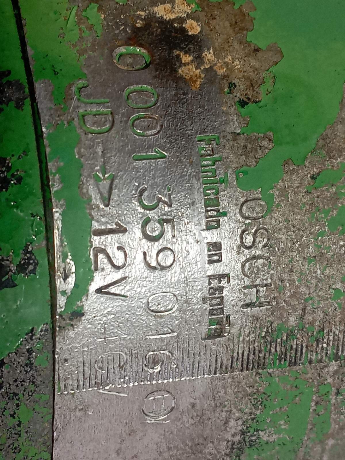 MOTOR ARRANQUE JOHN DEERE 1020 - recambio desguace - vista 5