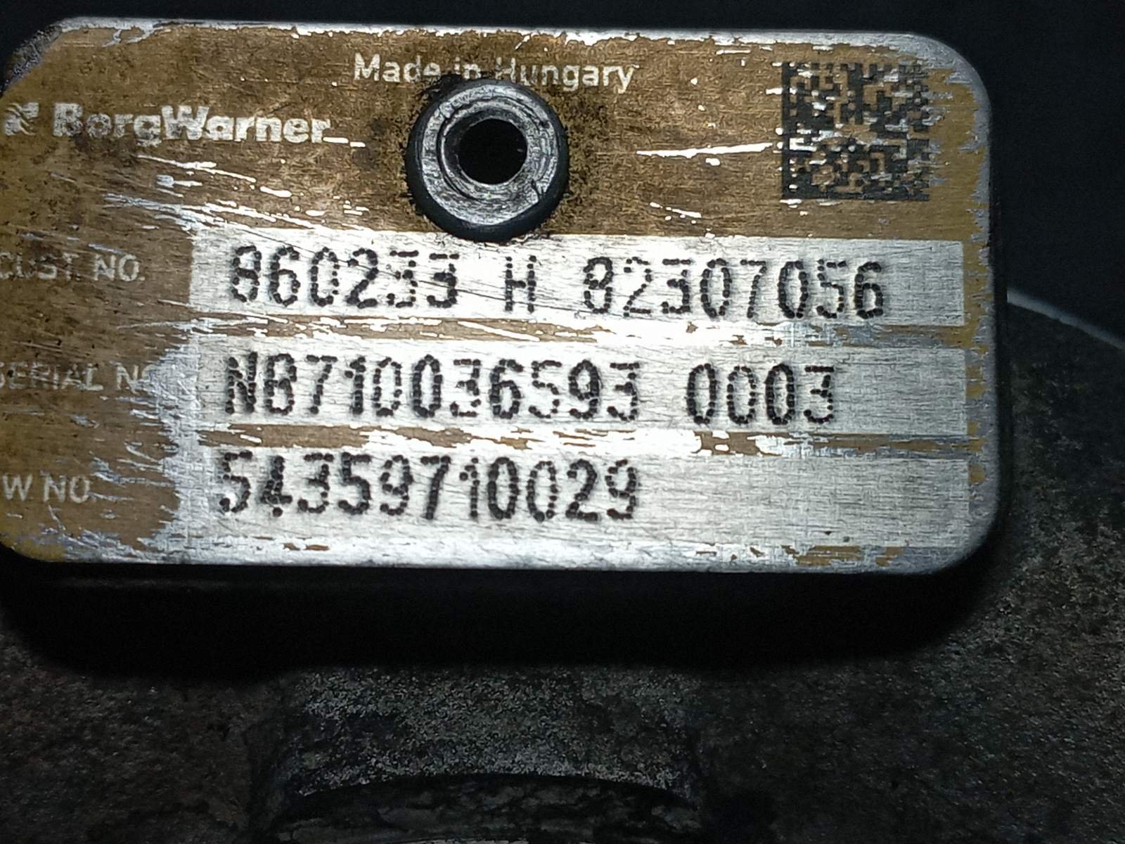 TURBOCOMPRESOR RENAULT KANGOO K9K - recambio desguace - vista 6