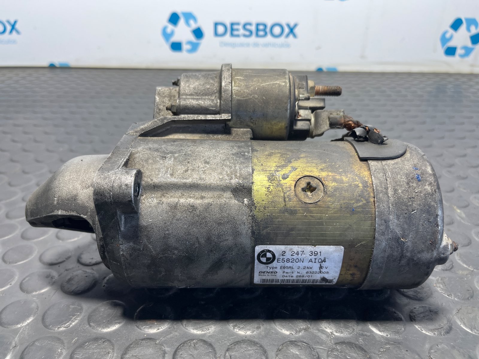 MOTOR ARRANQUE BMW SERIE 5 BERLINA (E39) - recambio desguace - vista 3