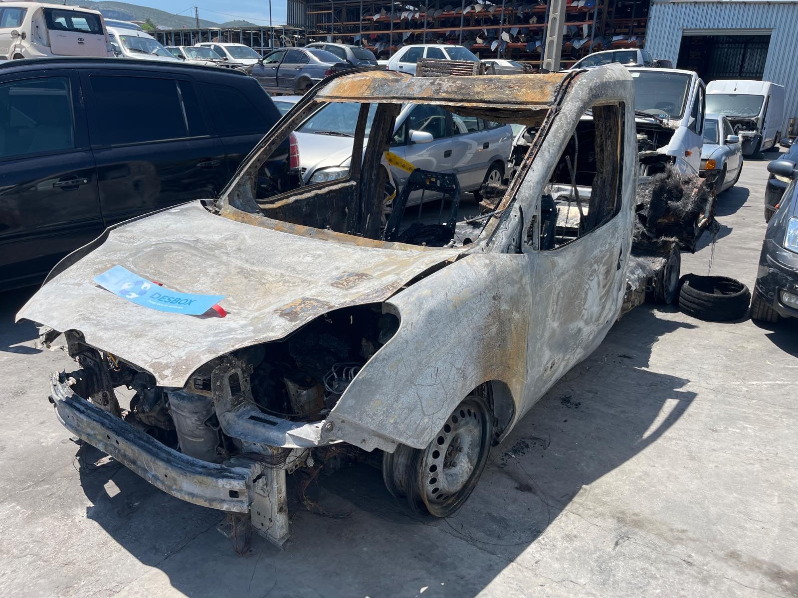 CATALIZADOR FIAT DOBLO Caja/Chasis - recambio desguace - vista 2