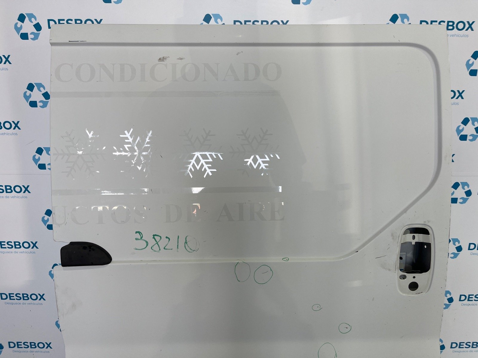 PUERTA LATERAL CORREDERA DERECHA RENAULT TRAFIC II Furgoneta - recambio desguace - vista 4