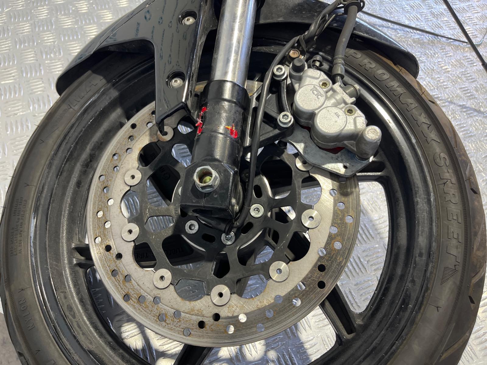 HORQUILLA COMPLETA HYOSUNG AQUILA - recambio desguace - vista 5