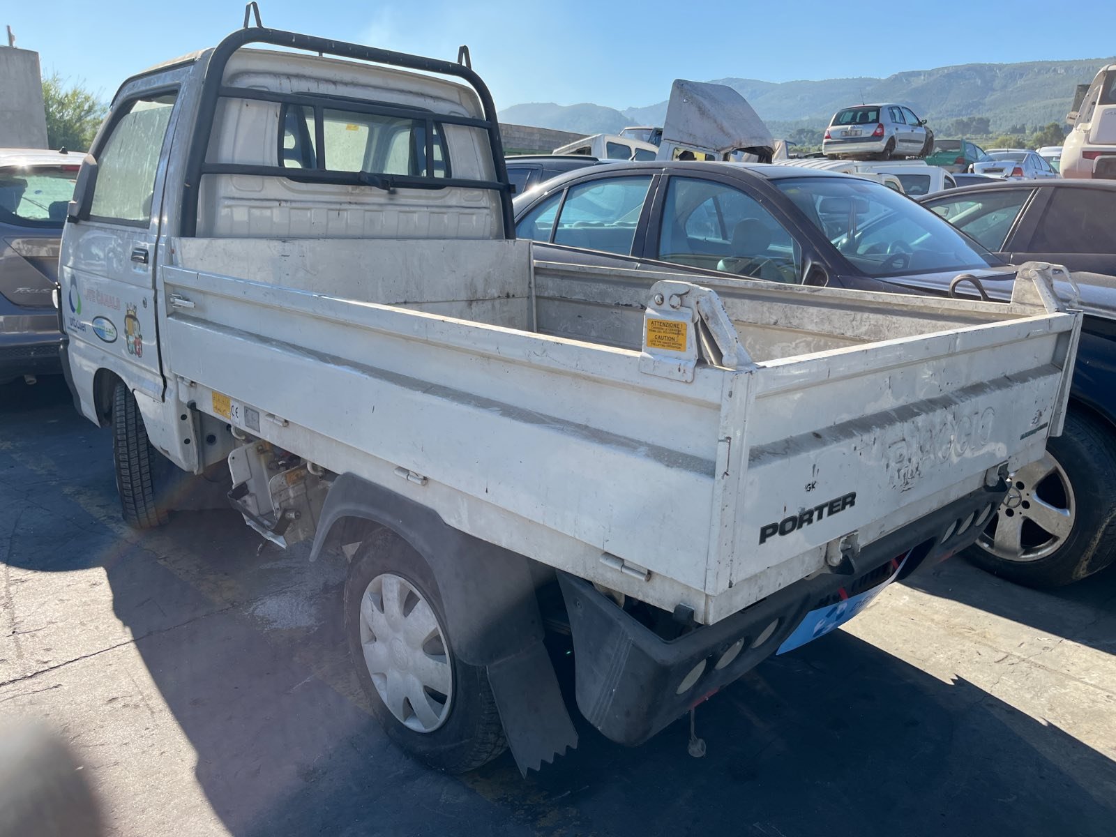 PILOTO TRASERO IZQUIERDO PIAGGIO (VESPA) PORTER Caja/Chasis - recambio desguace - vista 6