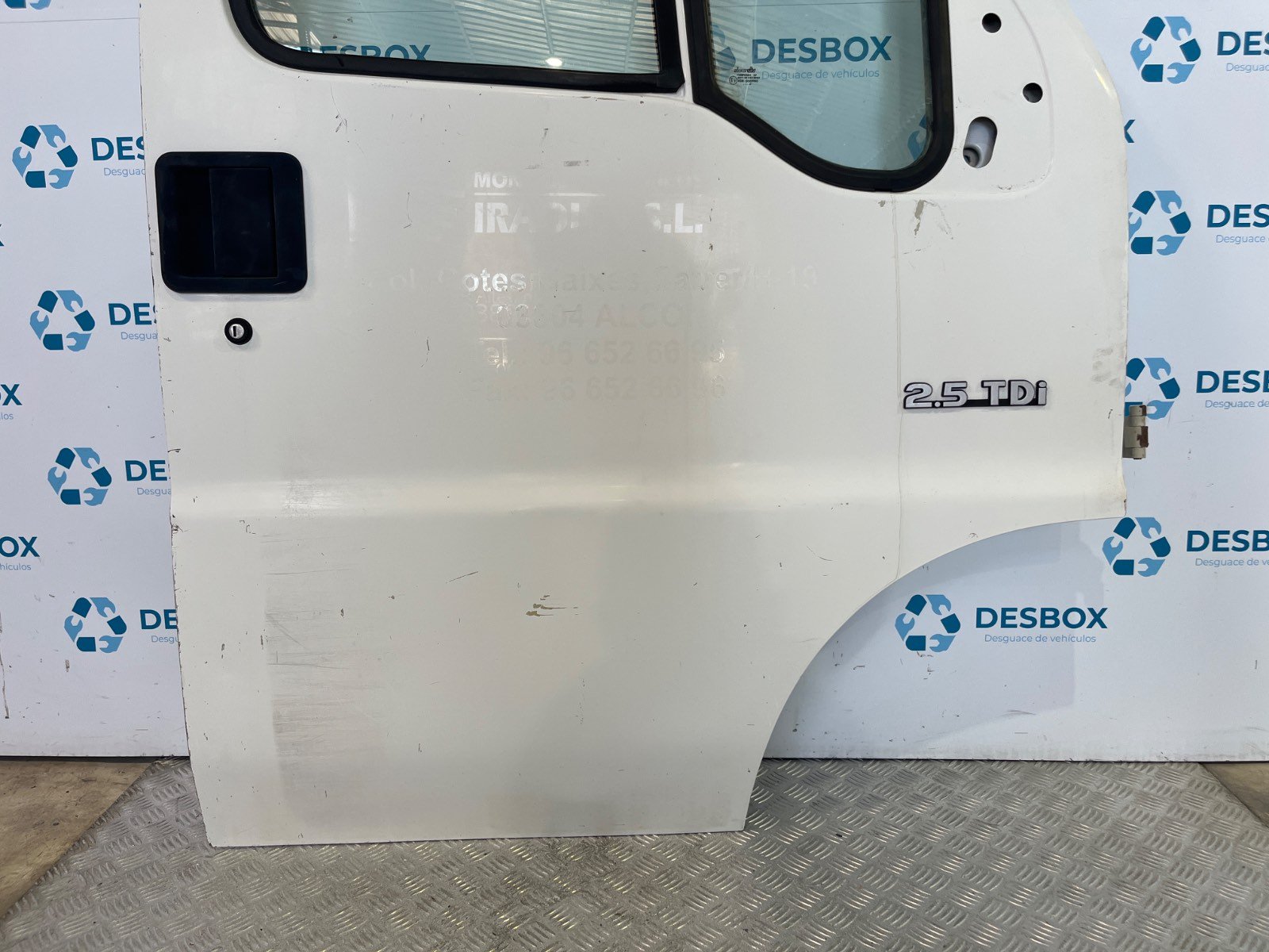 PUERTA DELANTERA DERECHA PEUGEOT BOXER CAJA ABIERTA (RS2850) - recambio desguace - vista 3