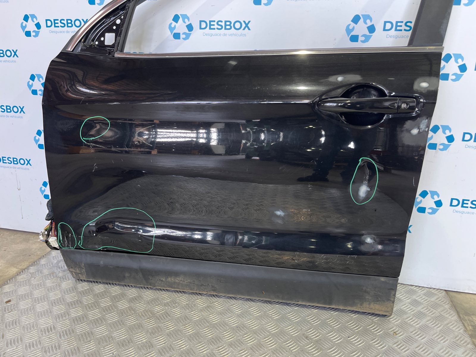 PUERTA DELANTERA IZQUIERDA NISSAN QASHQAI (J11) - recambio desguace - vista 4