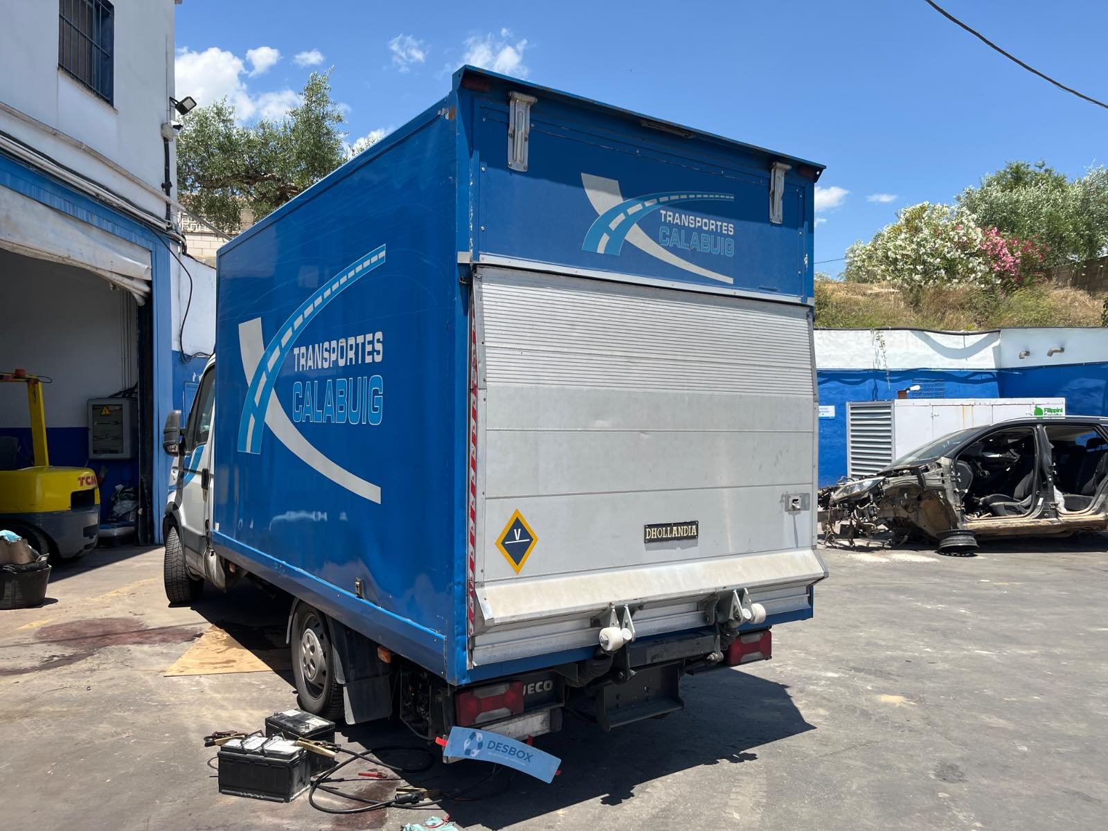 CERRADURA PUERTA TRASERA DERECHA IVECO DAILY VI Caja/Chasis - recambio desguace - vista 2