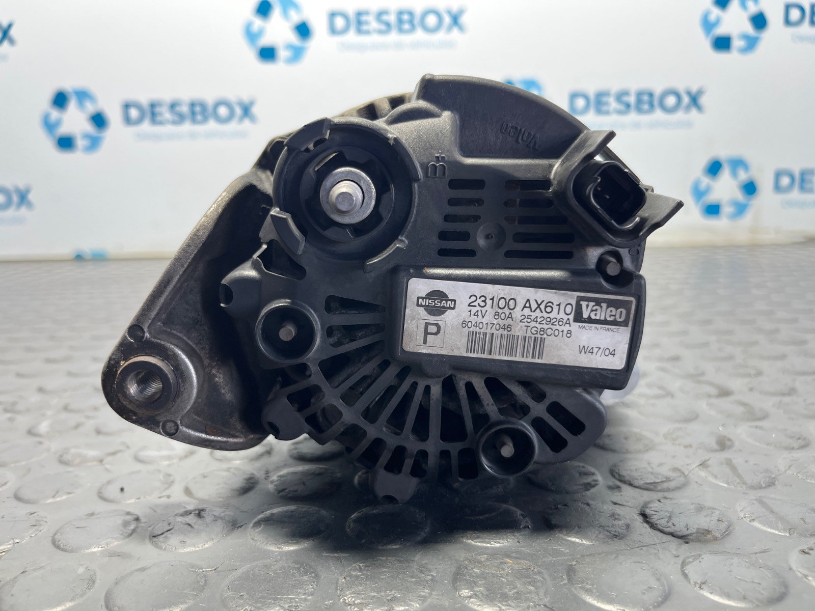 ALTERNADOR NISSAN MICRA (K12E) - recambio desguace - vista 4