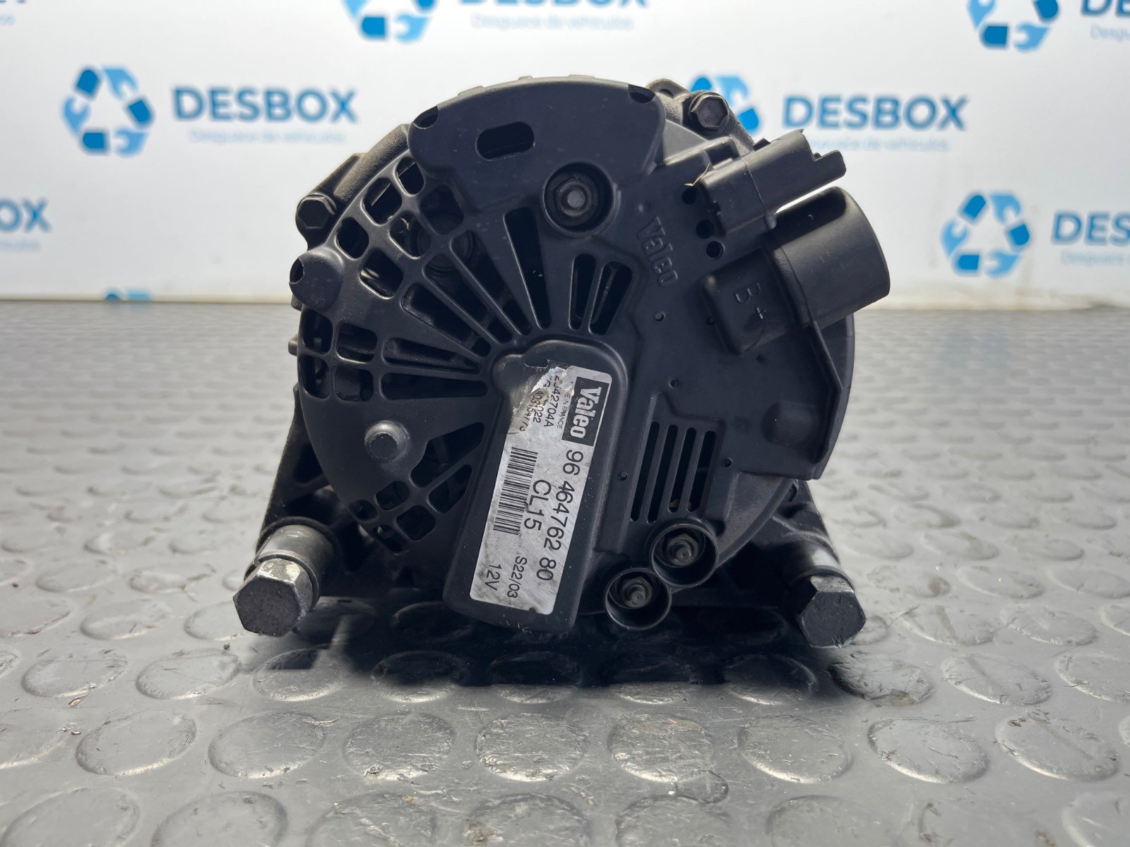 ALTERNADOR PEUGEOT 206 BERLINA - recambio desguace - vista 3
