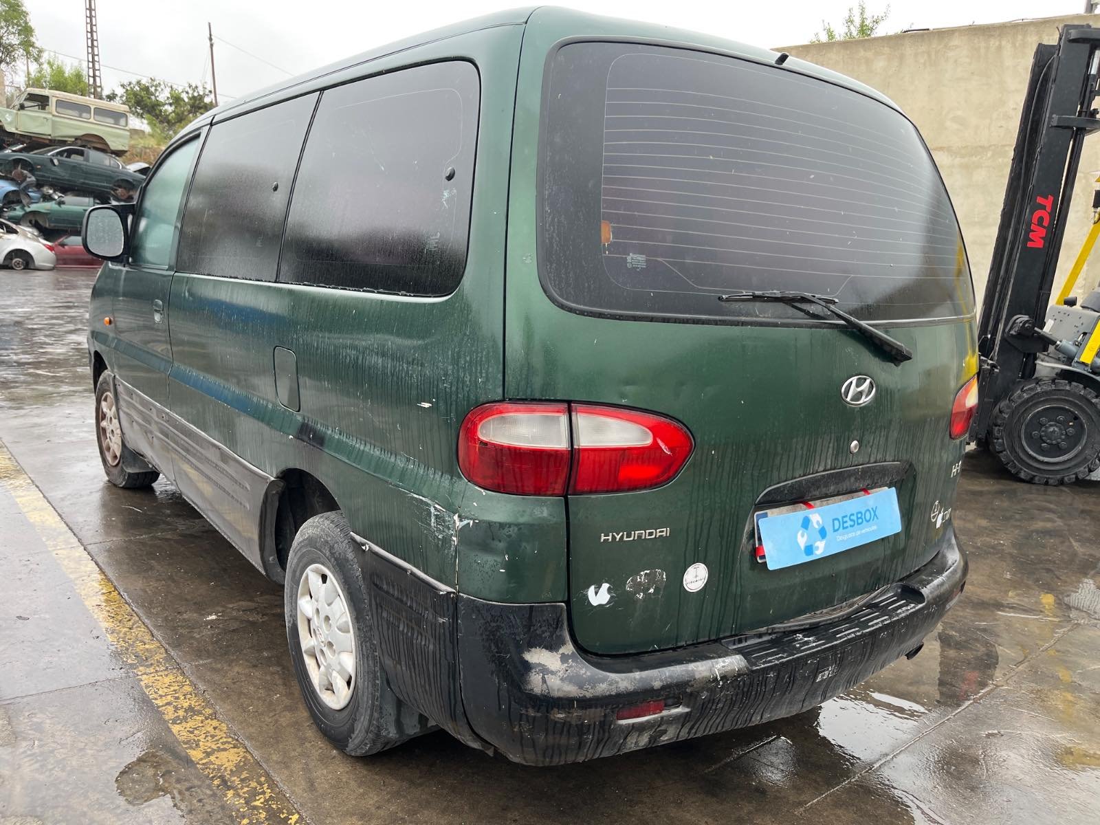 MANGUETA DELANTERA DERECHA HYUNDAI H-1 Furgoneta - recambio desguace - vista 5