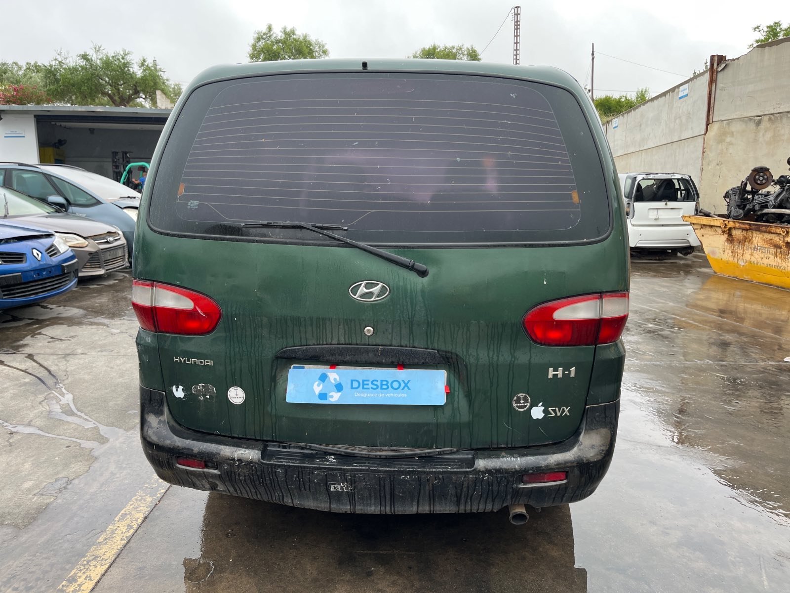 MANGUETA DELANTERA DERECHA HYUNDAI H-1 Furgoneta - recambio desguace - vista 8