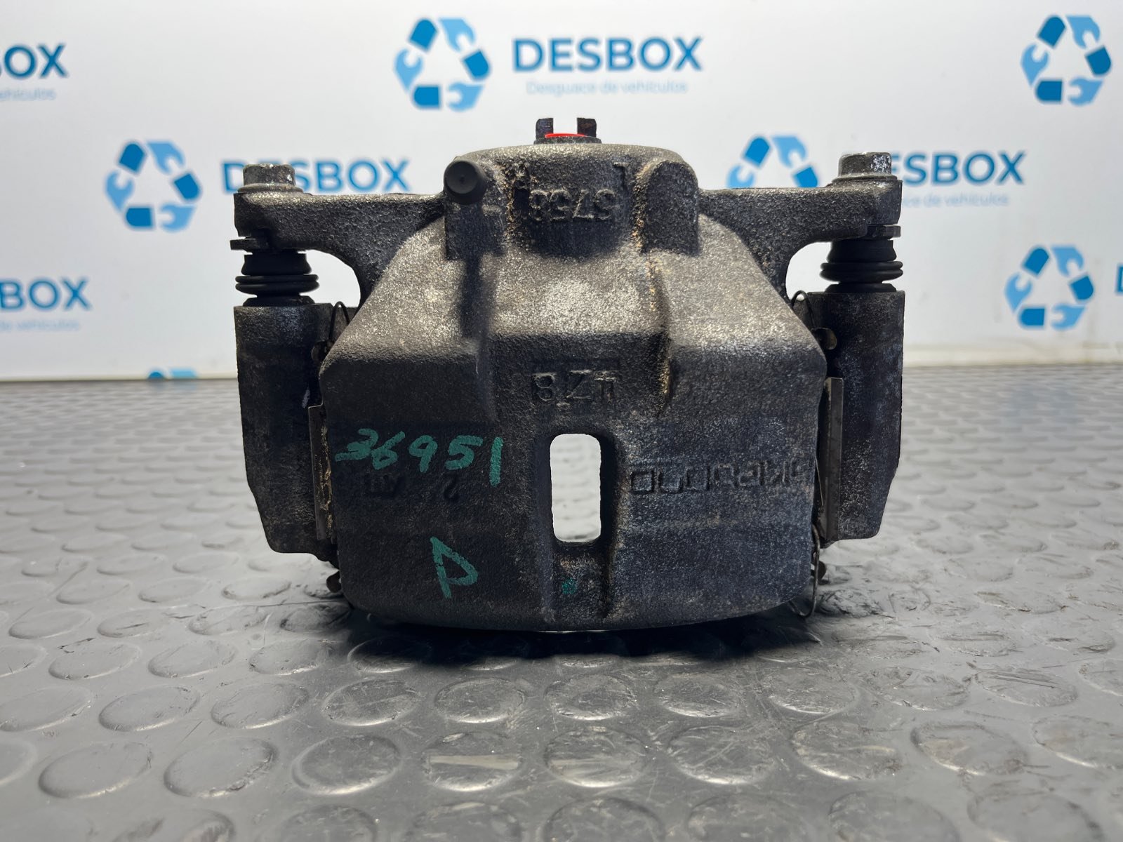 PINZA DE FRENO DELANTERA DERECHA NISSAN QASHQAI (J11) - recambio desguace