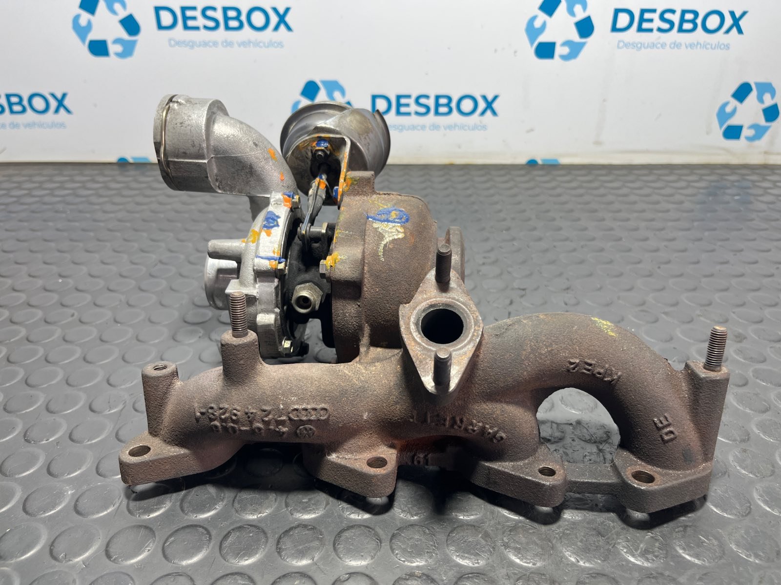 TURBOCOMPRESOR SEAT TOLEDO (5P2) - recambio desguace - vista 2