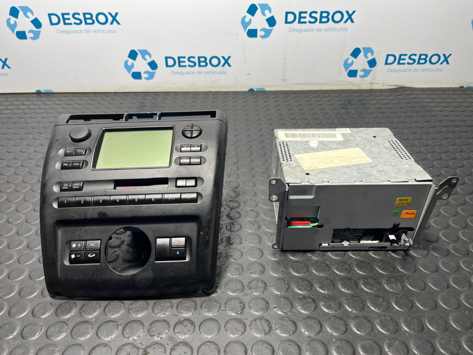SISTEMA AUDIO / RADIO CD SEAT IBIZA (6K1) - recambio desguace
