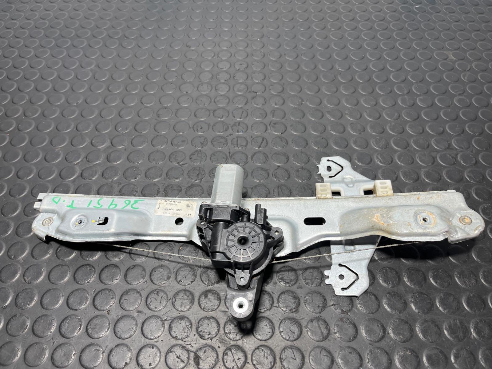 ELEVALUNAS TRASERO DERECHO NISSAN QASHQAI (J11) - recambio desguace