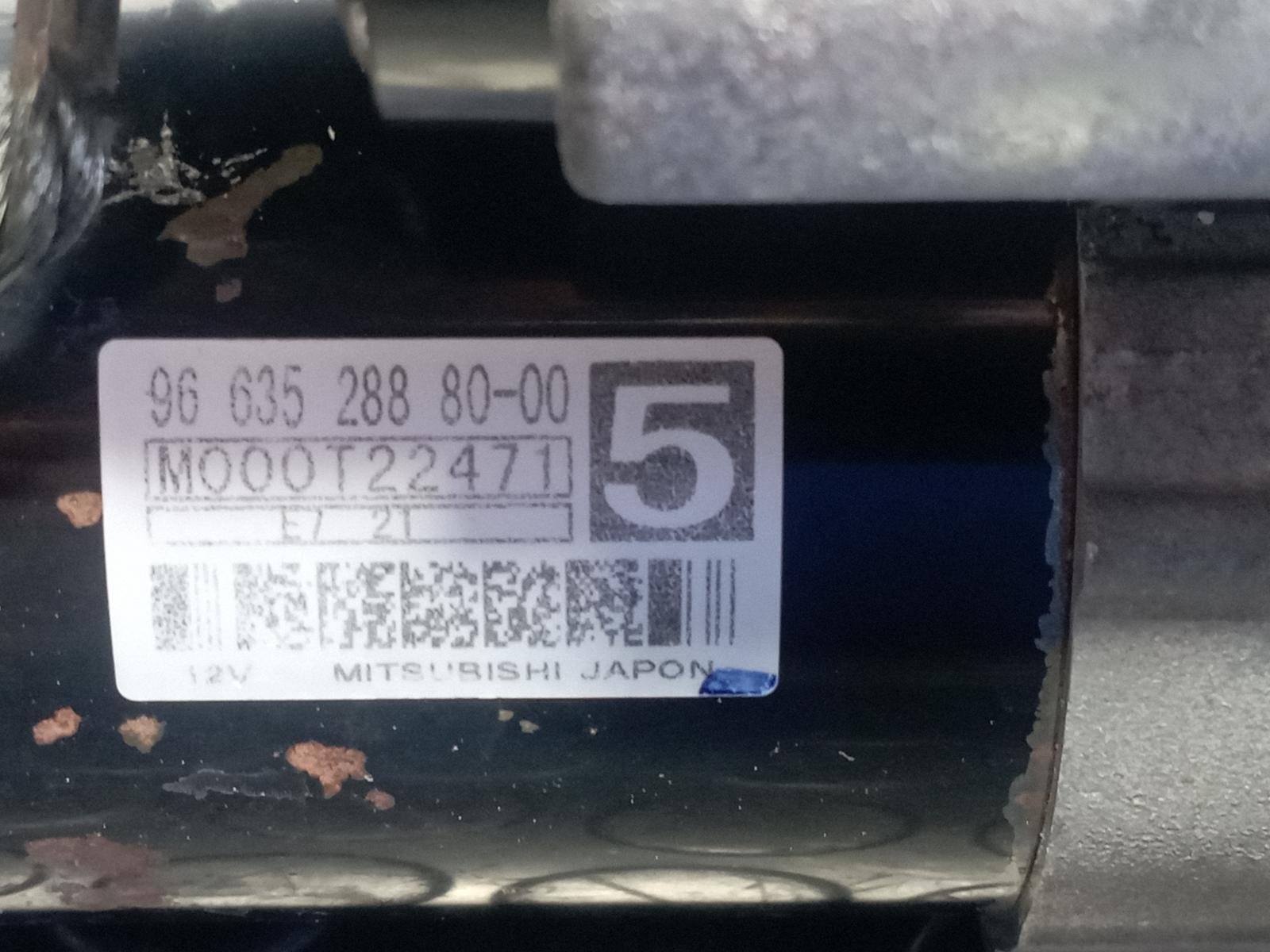 MOTOR ARRANQUE PEUGEOT 308 - recambio desguace - vista 4