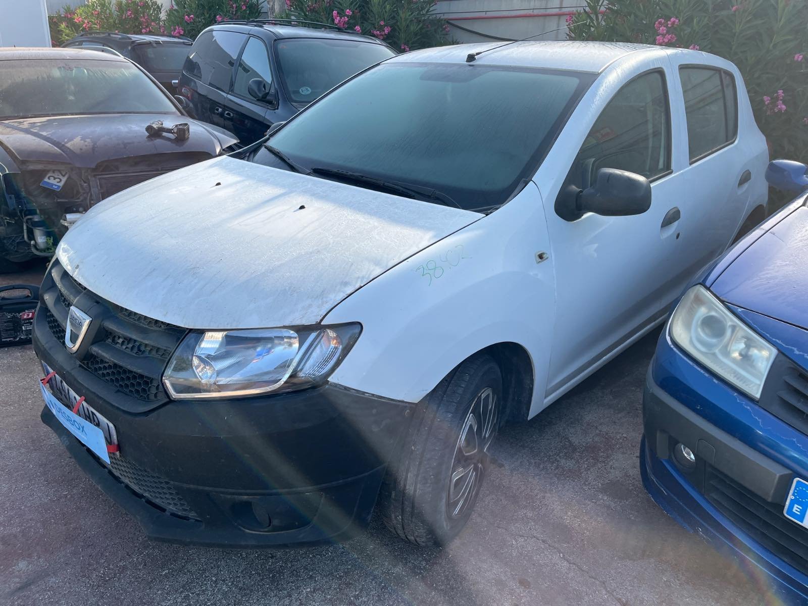 RADIADOR AGUA DACIA SANDERO - recambio desguace - vista 2