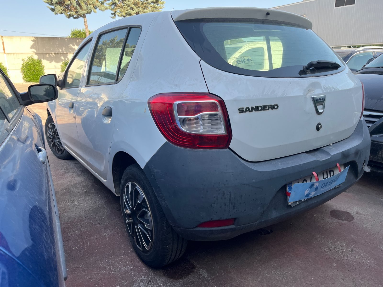 RADIADOR AGUA DACIA SANDERO - recambio desguace - vista 3
