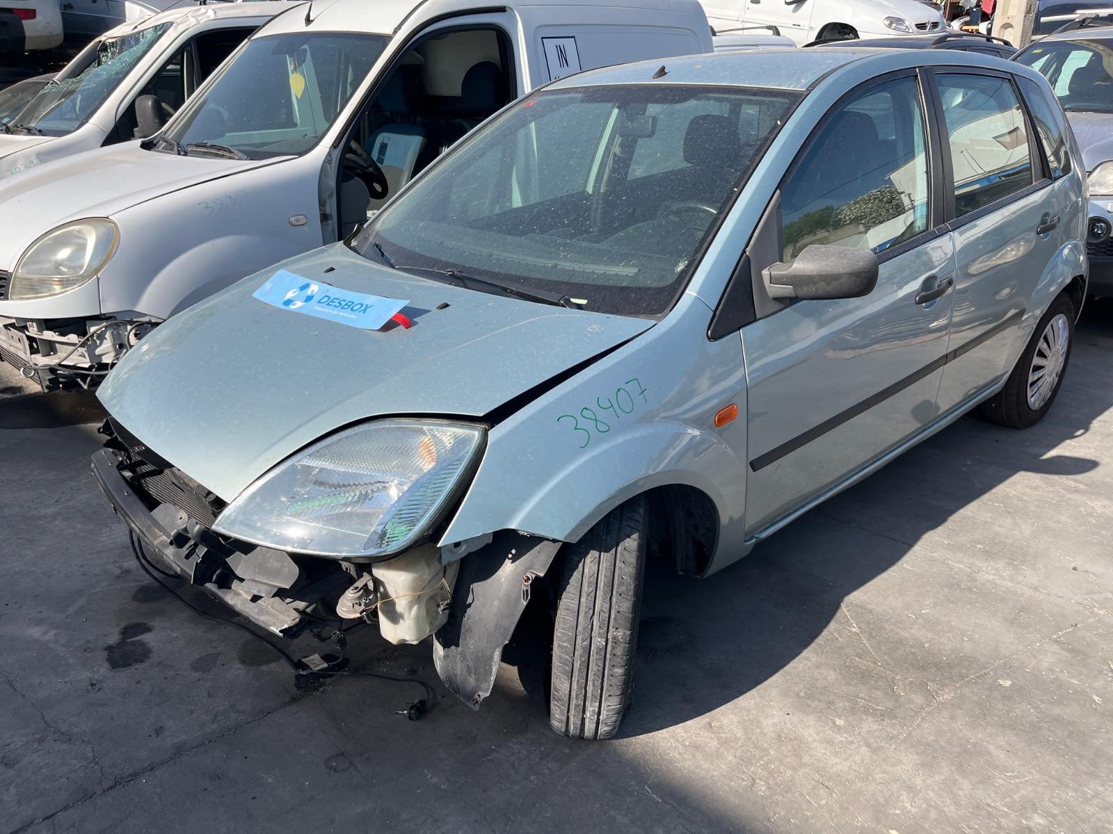 AMORTIGUADORES MALETERO / PORTON FORD FIESTA (CBK) - recambio desguace - vista 2
