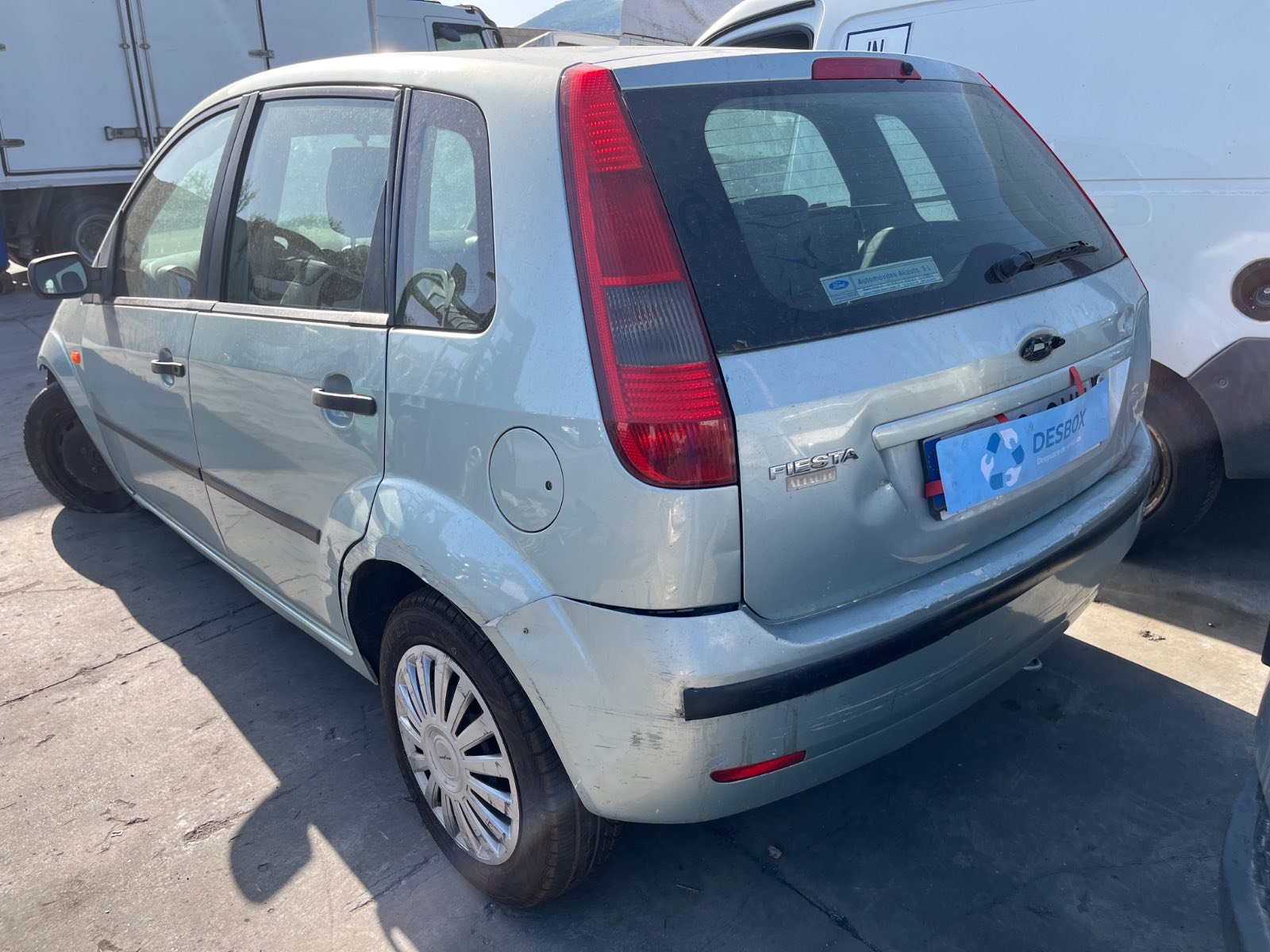 AMORTIGUADORES MALETERO / PORTON FORD FIESTA (CBK) - recambio desguace - vista 7
