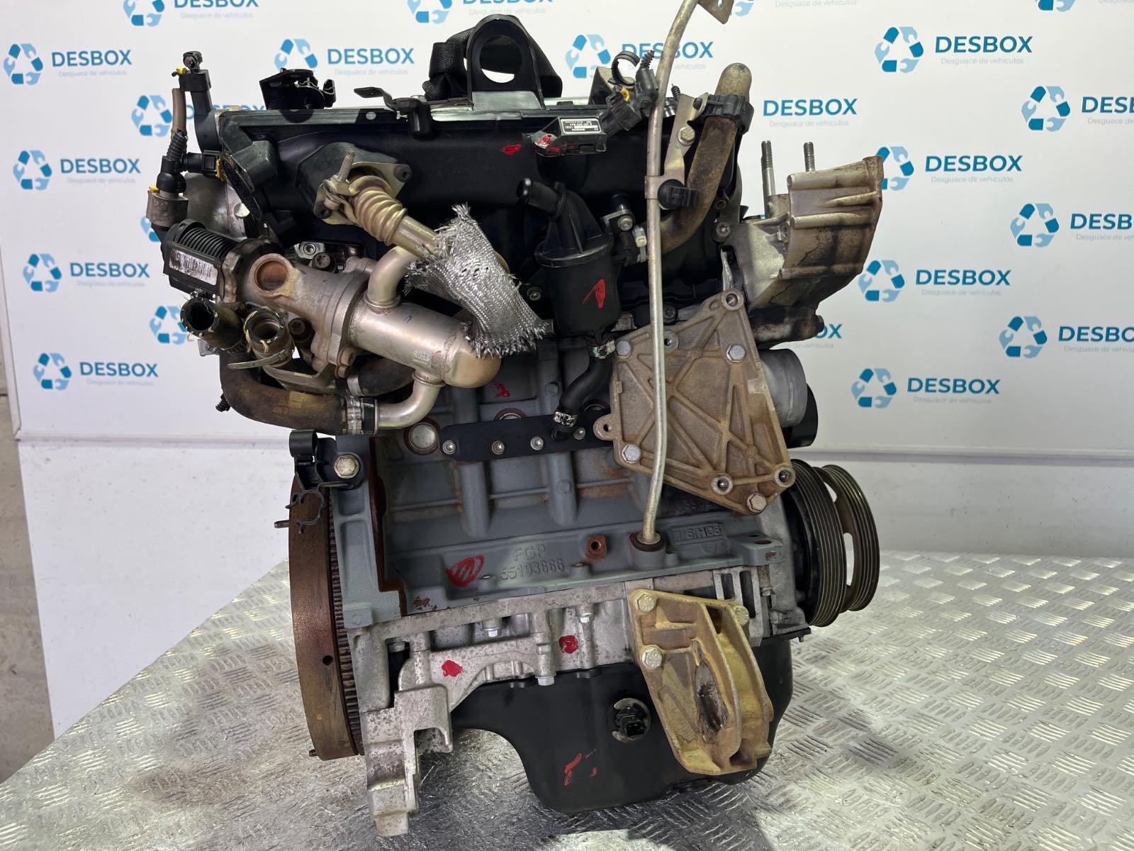 MOTOR FIAT FIORINO Furgoneta/monovolumen - recambio desguace - vista 5