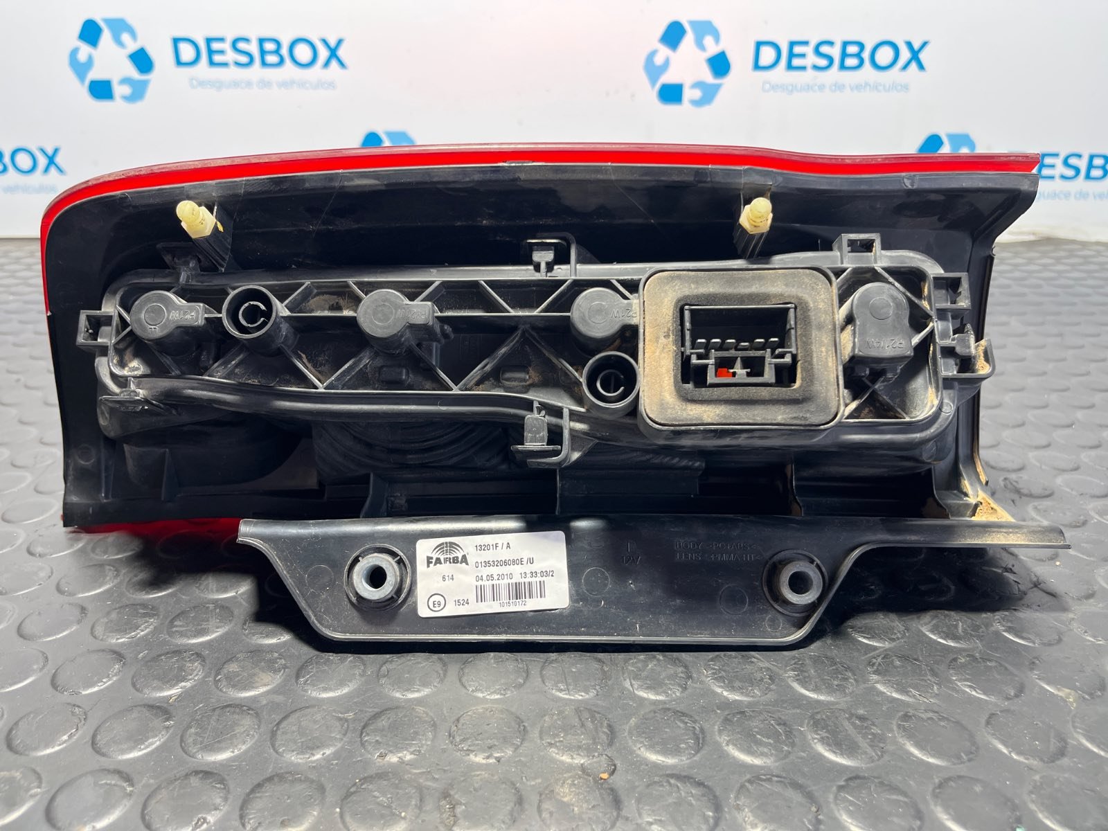PILOTO TRASERO IZQUIERDO FIAT FIORINO Furgoneta/monovolumen - recambio desguace - vista 4