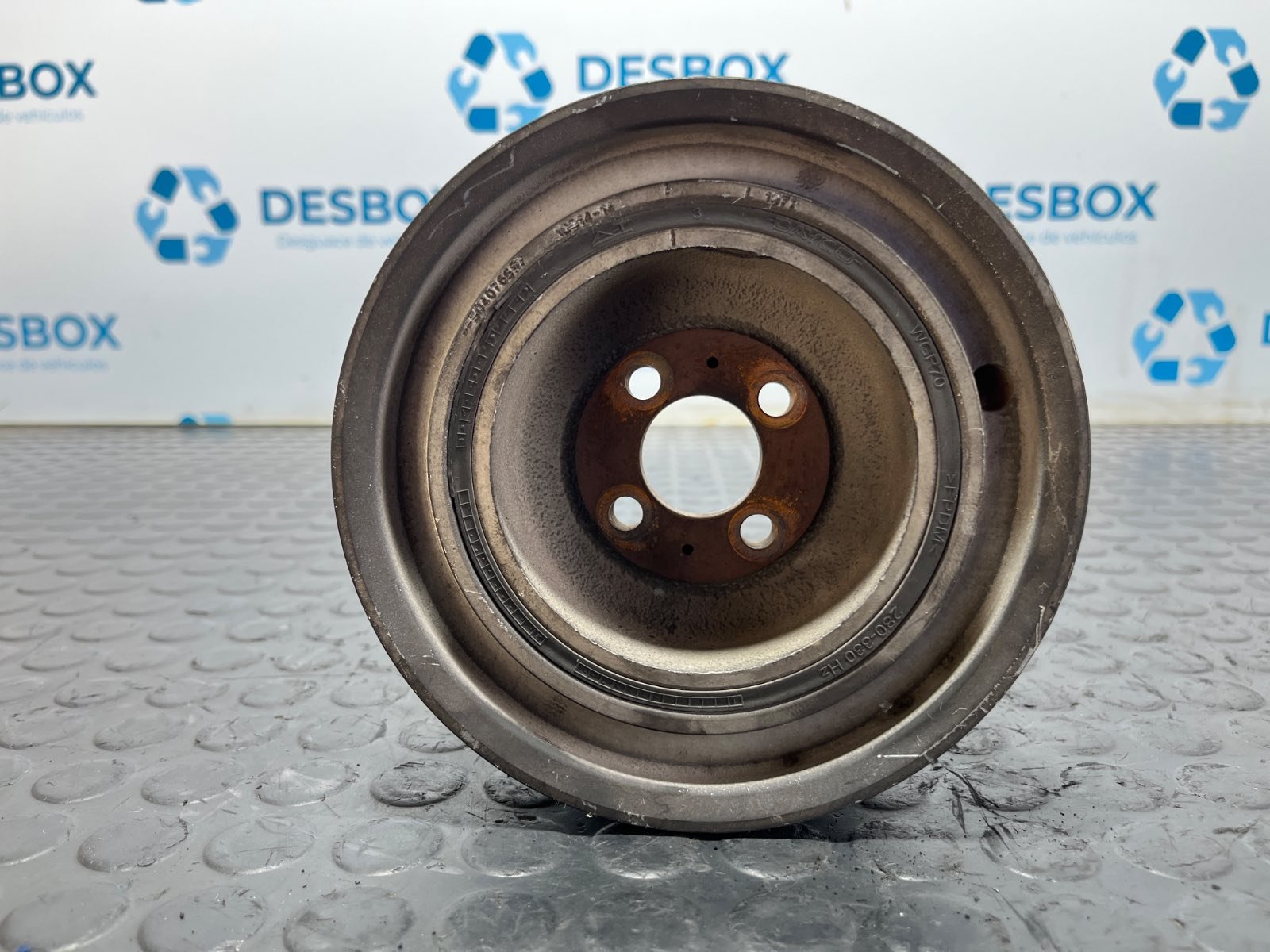 POLEA CIGUEÑAL IVECO DAILY VI Caja/Chasis - recambio desguace